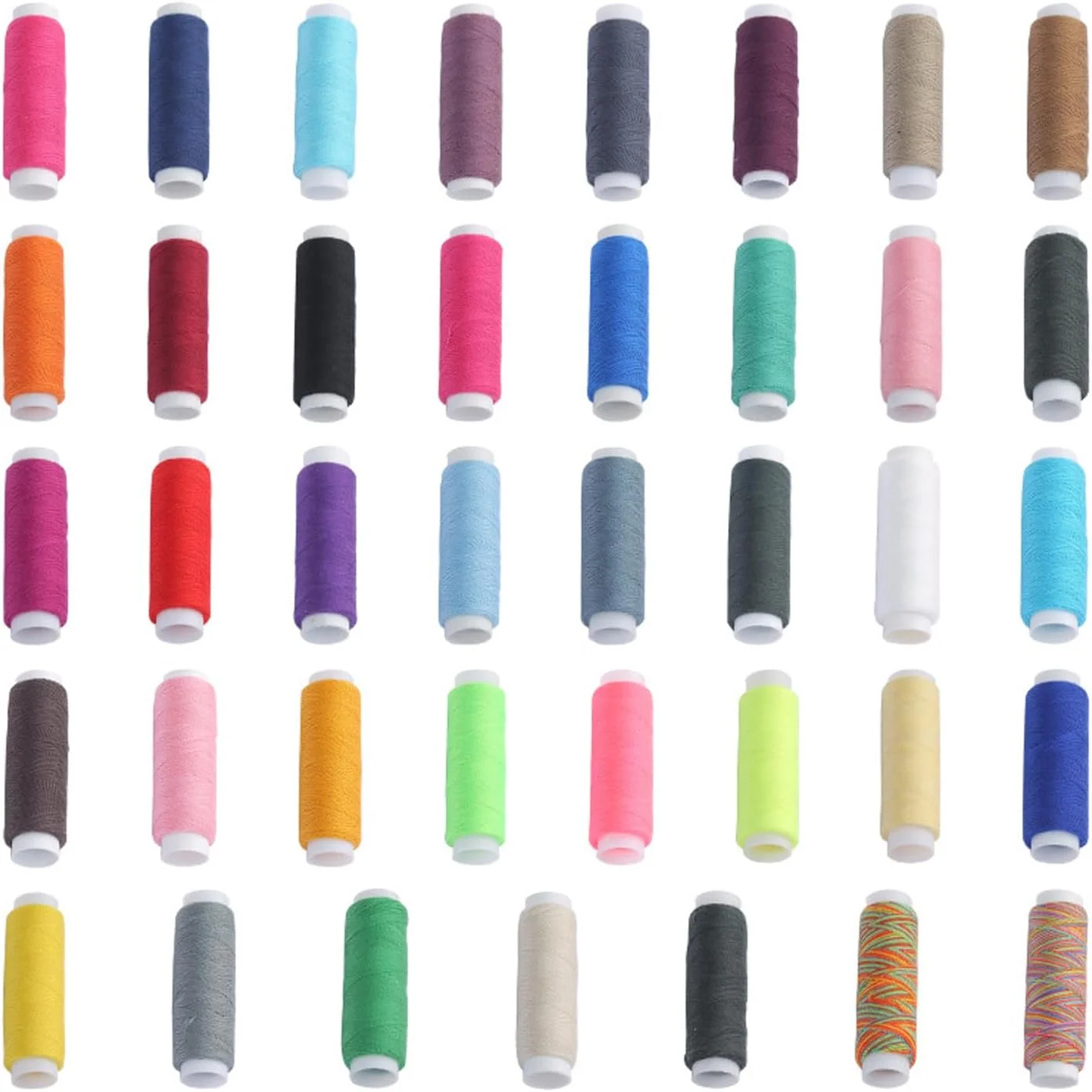 نخ خیاطی پلی استر حرفه ای 2 عددی، نخ خیاطی پلی استر - مشکی، طول 100 متر، ایده آل برای خیاطی با ماشین و دست نخ خیاطی پلی استر حرفه ای 2 عددی، نخ خیاطی پلی استر - مشکی، طول 100 متر، ایده آل برای خیاطی با ماشین و دست