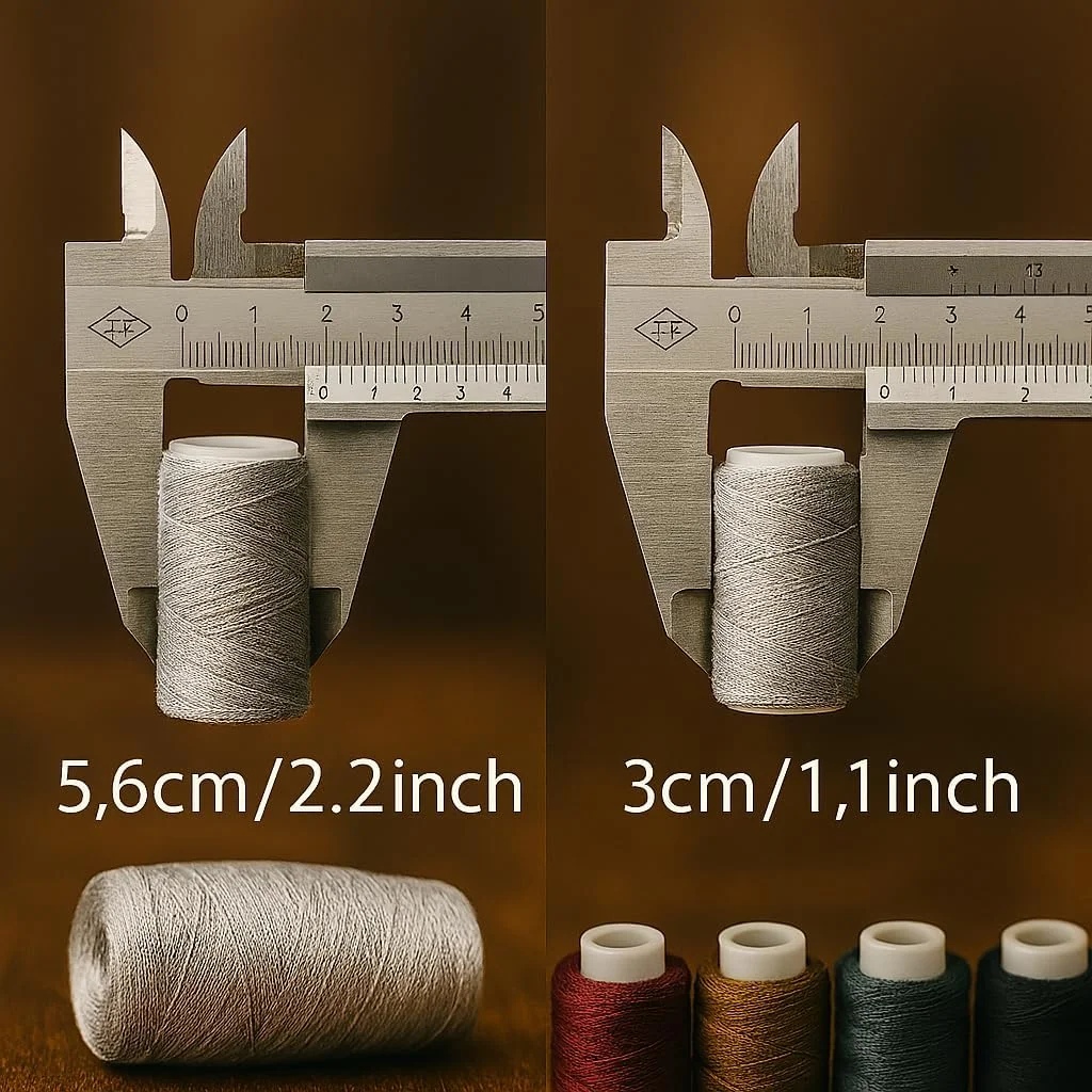 نخ جین پلی استر قوی 10 عددی - قرقره های چند رنگ برای چرخ خیاطی و دوخت دستی - دوخت سنگین برای جین، پارچه جین، چرم و اثاثه یا لوازم داخلی نخ جین پلی استر قوی 10 عددی - قرقره های چند رنگ برای چرخ خیاطی و دوخت دستی - دوخت سنگین برای جین، پارچه جین، چرم و اثاثه یا لوازم داخلی