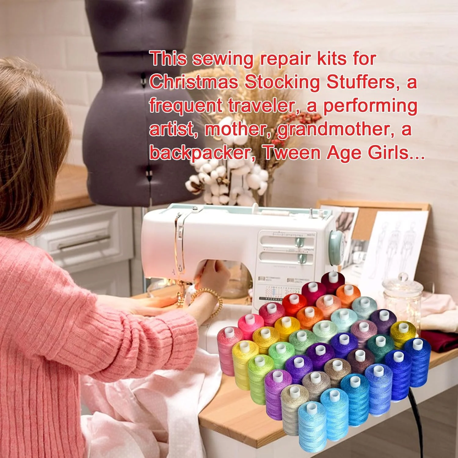 LE PAON قرقره های از پیش پیچیده شده 72 رنگ و دوک های نخ پلی استر، قفسه های نخ چوبی مخروطی قرقره (نگهدارنده 72 قرقره) چوب سخت برای خیاطی دستی و ماشینی، موارد اضطراری و مسافرت، DIY و خانه LE PAON قرقره های از پیش پیچیده شده 72 رنگ و دوک های نخ پلی استر، قفسه های نخ چوبی مخروطی قرقره (نگهدارنده 72 قرقره) چوب سخت برای خیاطی دستی و ماشینی، موارد اضطراری و مسافرت، DIY و خانه