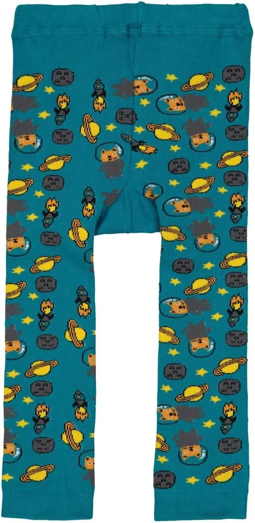 شلوار پیشبندی دودل پنتز مجموعه فضایی سایز 3M-3T پسرانه، دخترانه و نوزادی