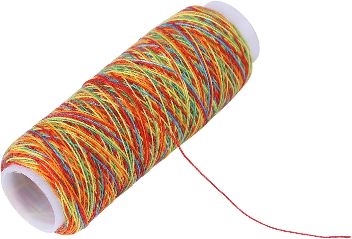 نخ خیاطی градиент OVAQUIXI، 5 عدد قرقره نخ چند رنگ، نخ برای لحاف دوزی، گلدوزی، چرخ خیاطی و استفاده دستی نخ خیاطی градиент OVAQUIXI، 5 عدد قرقره نخ چند رنگ، نخ برای لحاف دوزی، گلدوزی، چرخ خیاطی و استفاده دستی