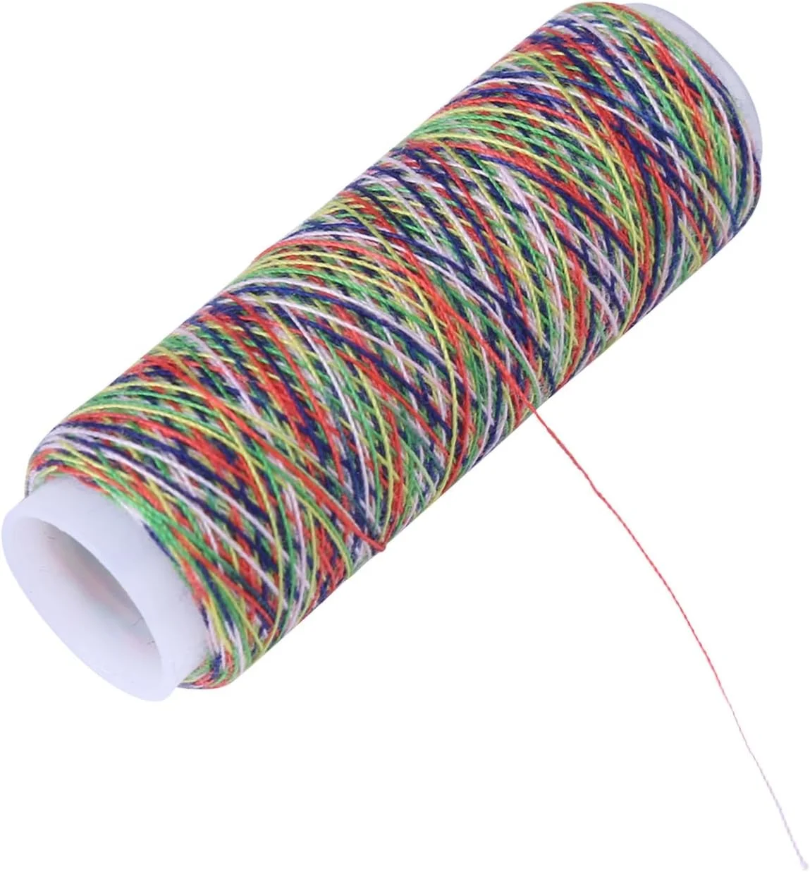 نخ خیاطی градиент OVAQUIXI، 5 عدد قرقره نخ چند رنگ، نخ برای لحاف دوزی، گلدوزی، چرخ خیاطی و استفاده دستی نخ خیاطی градиент OVAQUIXI، 5 عدد قرقره نخ چند رنگ، نخ برای لحاف دوزی، گلدوزی، چرخ خیاطی و استفاده دستی