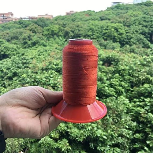 نخ دوخت نایلونی چادر، کوله پشتی، با استحکام بالا، 500 متری - رنگ نارنجی (مشکی/سفید/آبی تیره/نارنجی/خاکستری تیره) نخ دوخت نایلونی چادر، کوله پشتی، با استحکام بالا، 500 متری - رنگ نارنجی (مشکی/سفید/آبی تیره/نارنجی/خاکستری تیره)
