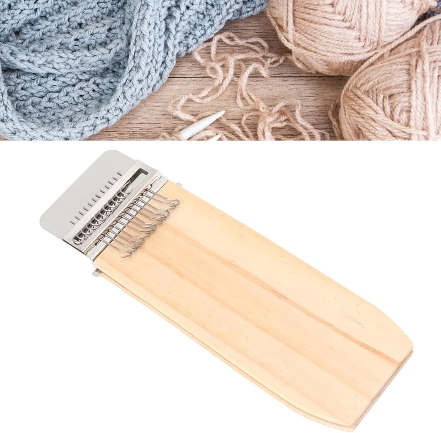 ست ابزار بافتنی و تعمیر پارچه Speedweave Mini Omabeta، شامل قلاب های استیل ضد زنگ و تخته چوبی کاج، ابزار سبک وزن برای بافتنی DIY و پروژه های تعمیر ست ابزار بافتنی و تعمیر پارچه Speedweave Mini Omabeta، شامل قلاب های استیل ضد زنگ و تخته چوبی کاج، ابزار سبک وزن برای بافتنی DIY و پروژه های تعمیر