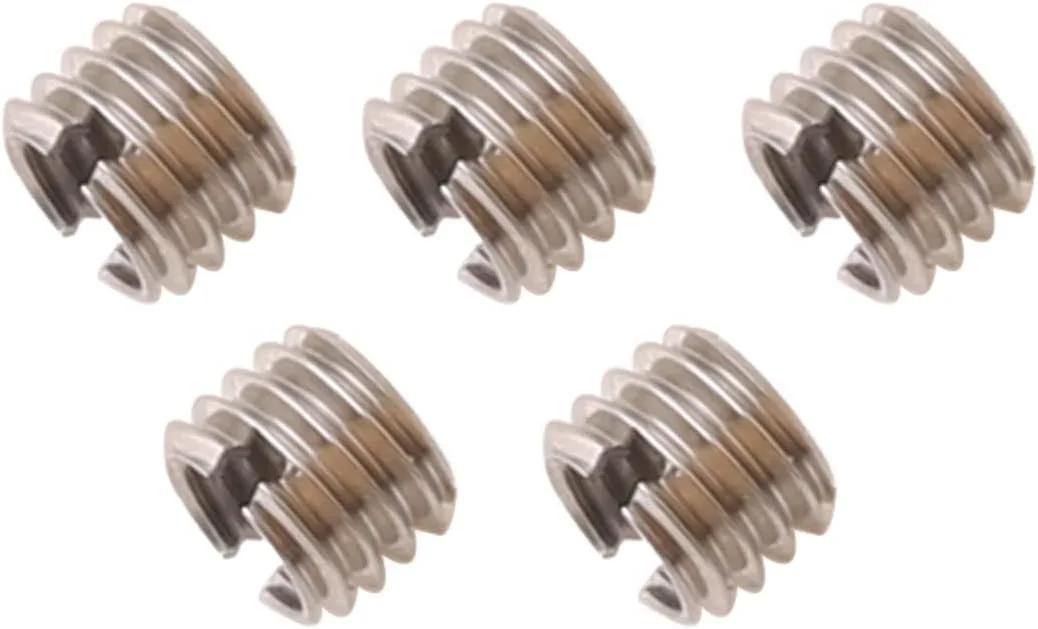 OCESTORE 5 عدد کاهنده رزوه M8 نر 8 میلی متر به M6 ماده 6 میلی متر با شکاف آداپتورهای کاهنده رزوه