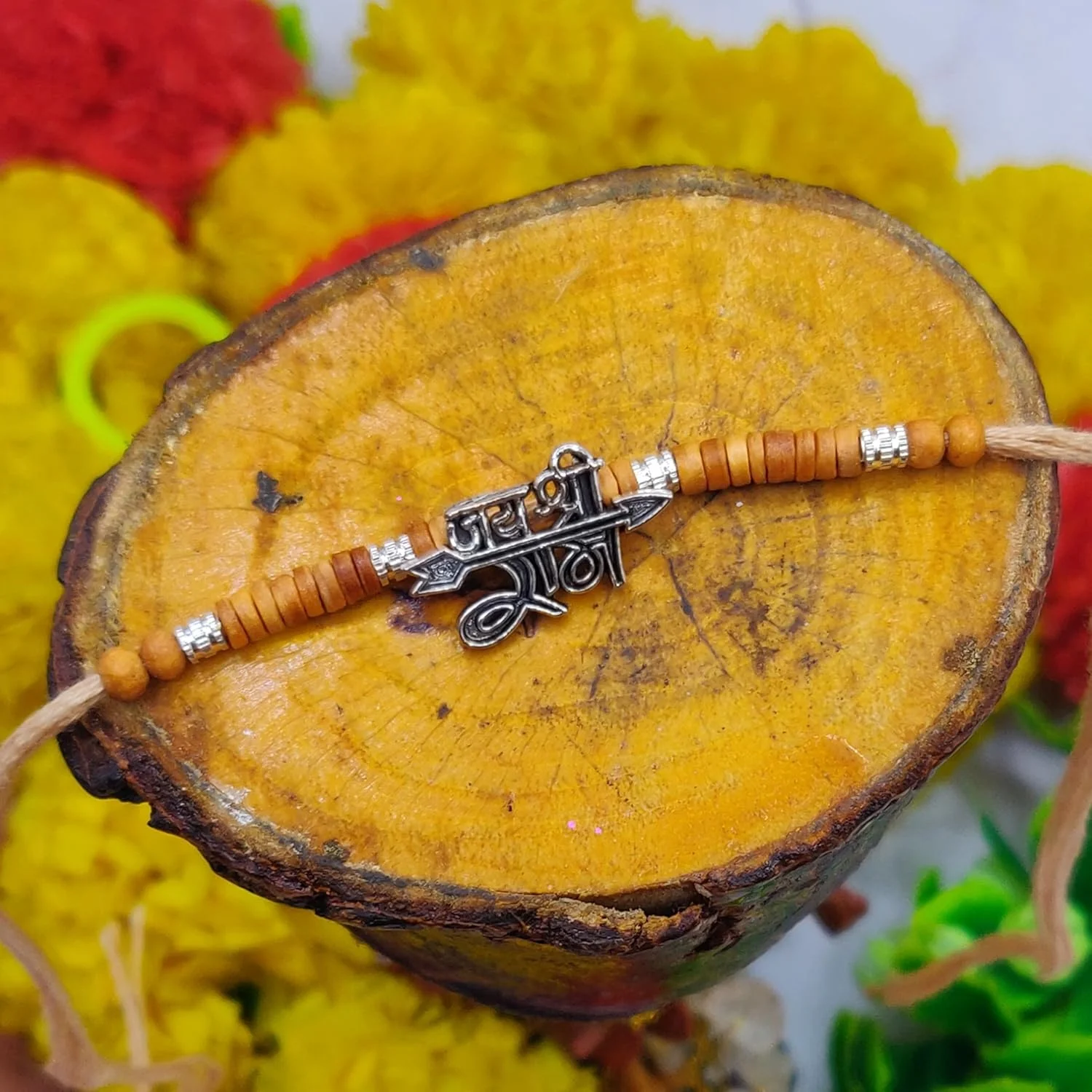 اوآفیش استورروم صنایع دستی، راکی سنتی طراح دار برای هدیه دادن به برادر در جشن راکشا باندان، استاندارد، آبی