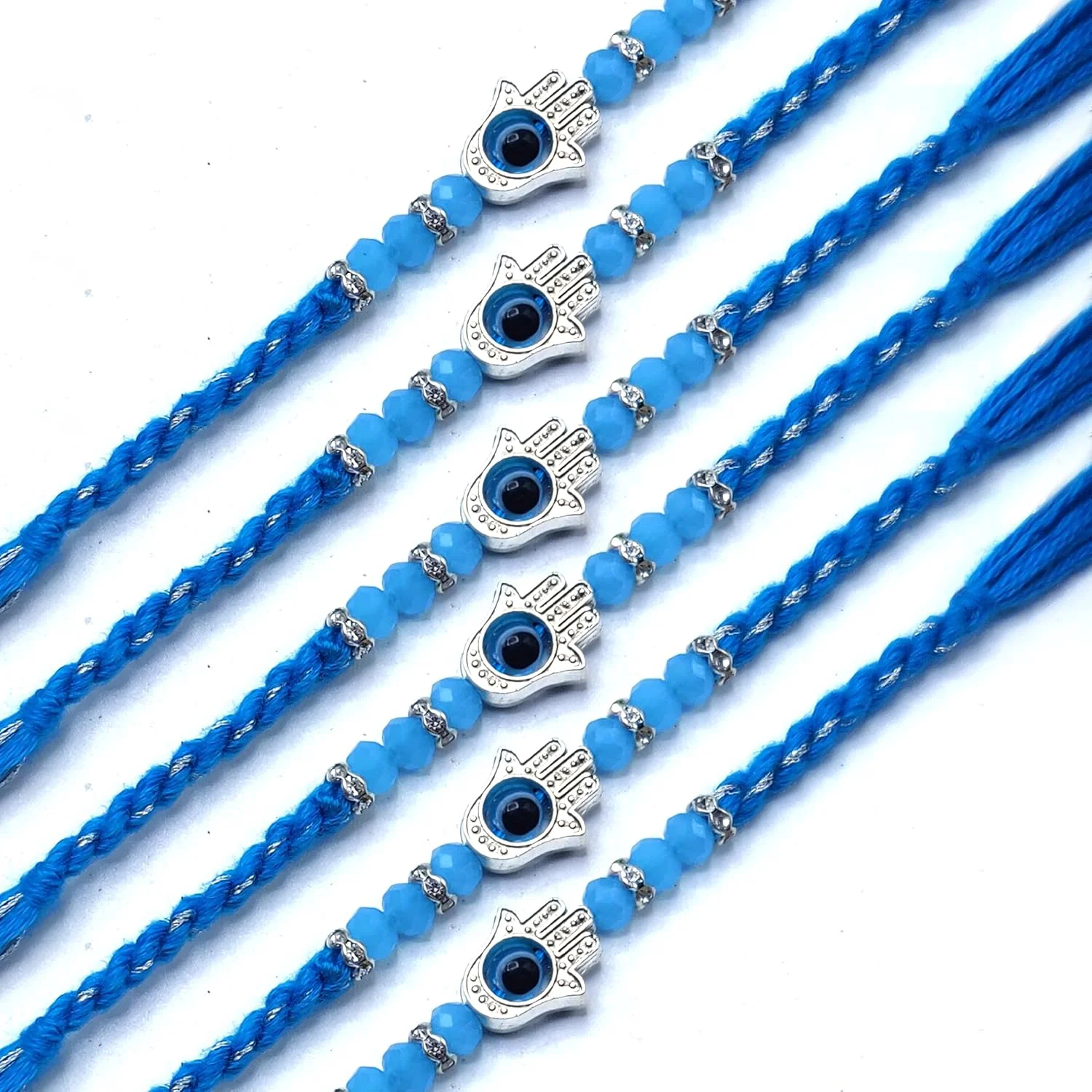 اوآفیش استورروم صنایع دستی، راخی سنتی طراح دار برای برادر به مناسبت هدیه دادن در راکشا باندان، استاندارد، آبی