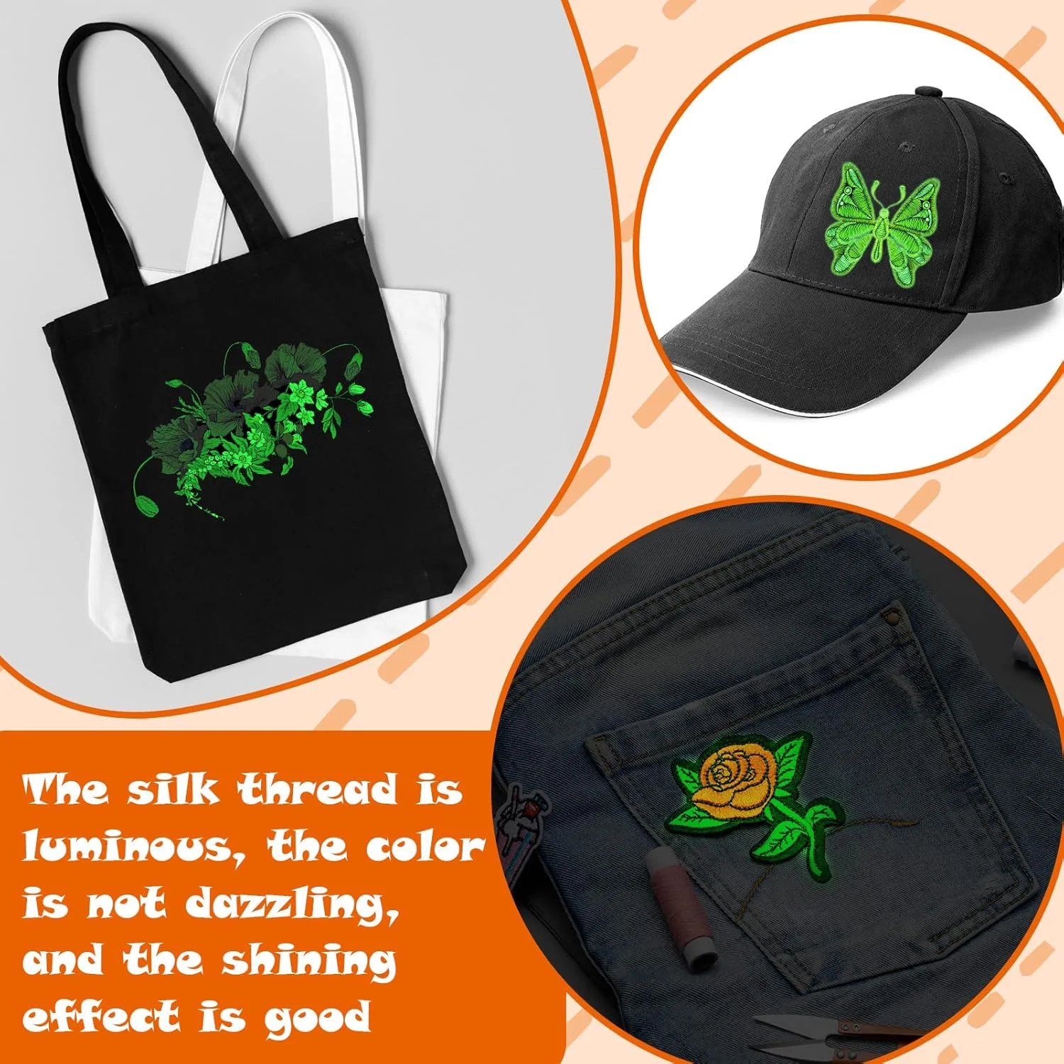 نخ گلدوزی شب تاب Nuanchu در 12 رنگ، نخ ماشین گلدوزی پلی استر رنگارنگ 550 یاردی، نخ گلدوزی درخشان، نخ خیاطی برای گلدوزی، لحاف دوزی، تزئینات خیاطی نخ گلدوزی شب تاب Nuanchu در 12 رنگ، نخ ماشین گلدوزی پلی استر رنگارنگ 550 یاردی، نخ گلدوزی درخشان، نخ خیاطی برای گلدوزی، لحاف دوزی، تزئینات خیاطی