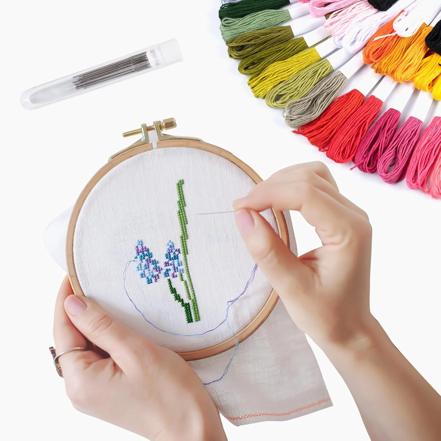 ست نخ گلدوزی Noa Home Deco 306، شامل 200 نخ رنگارنگ و 48 نخ سیاه و سفید برای دستبند، ست صنایع دستی گلدوزی DIY، هنر، سیم بخیه متقاطع، نخ های صفحه سیم، نخ های خیاطی، لوازم جانبی قلاب بافی ست نخ گلدوزی Noa Home Deco 306، شامل 200 نخ رنگارنگ و 48 نخ سیاه و سفید برای دستبند، ست صنایع دستی گلدوزی DIY، هنر، سیم بخیه متقاطع، نخ های صفحه سیم، نخ های خیاطی، لوازم جانبی قلاب بافی