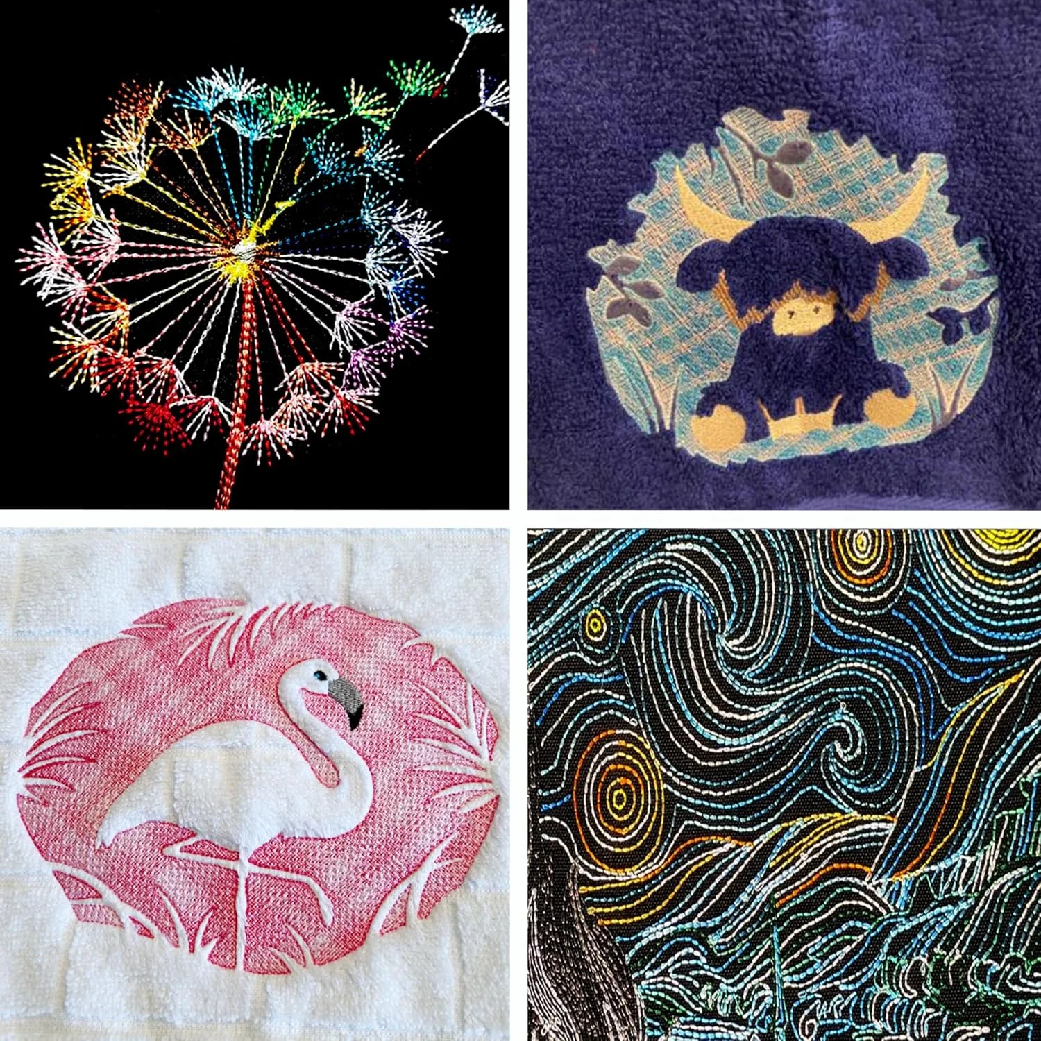 ست نخ گلدوزی پلی استر رنگارنگ 12 رنگ New brothread، 500 متر (550 یارد) در هر قرقره، مناسب برای ماشین های گلدوزی Brother Janome Babylock Singer Pfaff Bernina Husqvarna - مجموعه 1 ست نخ گلدوزی پلی استر رنگارنگ 12 رنگ New brothread، 500 متر (550 یارد) در هر قرقره، مناسب برای ماشین های گلدوزی Brother Janome Babylock Singer Pfaff Bernina Husqvarna - مجموعه 1