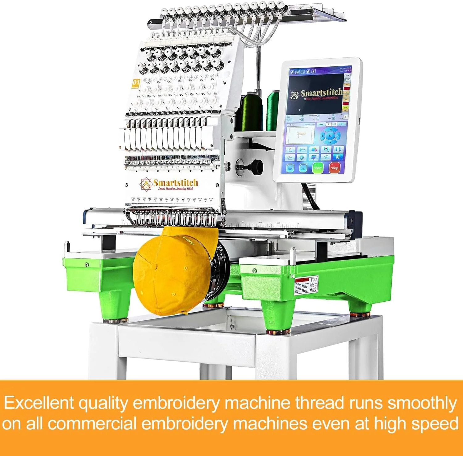 نخ گلدوزی پلی استر تک قرقره بزرگ 5000 متری New brothread، وزن 40، مناسب برای ماشین های صنعتی و خانگی - قرمز نخ گلدوزی پلی استر تک قرقره بزرگ 5000 متری New brothread، وزن 40، مناسب برای ماشین های صنعتی و خانگی - قرمز