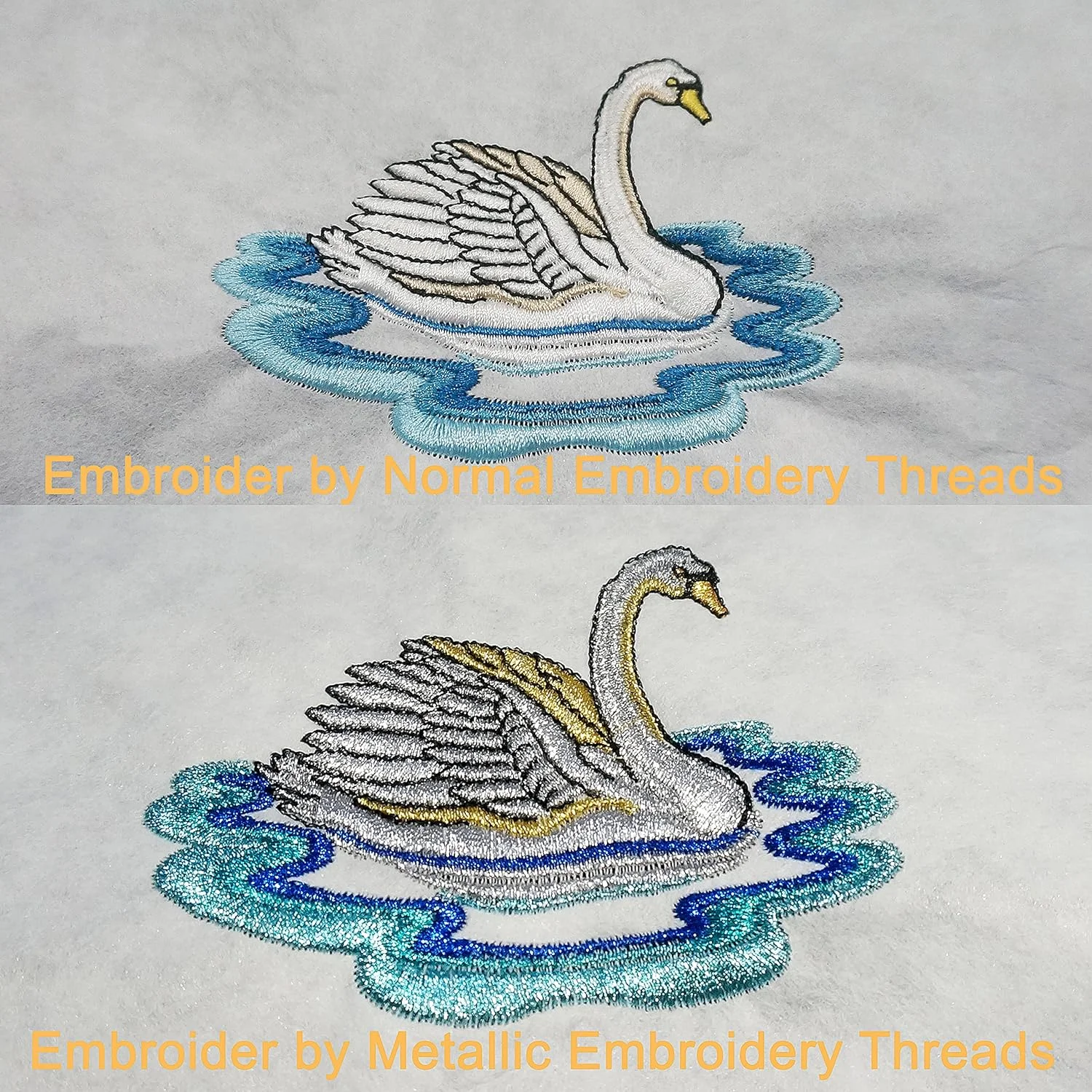 نخ گلدوزی متالیک New brothread، 21 رنگ متنوع، 500 متری (550 یاردی) برای هر قرقره، مناسب برای گلدوزی کامپیوتری و خیاطی تزئینی نخ گلدوزی متالیک New brothread، 21 رنگ متنوع، 500 متری (550 یاردی) برای هر قرقره، مناسب برای گلدوزی کامپیوتری و خیاطی تزئینی