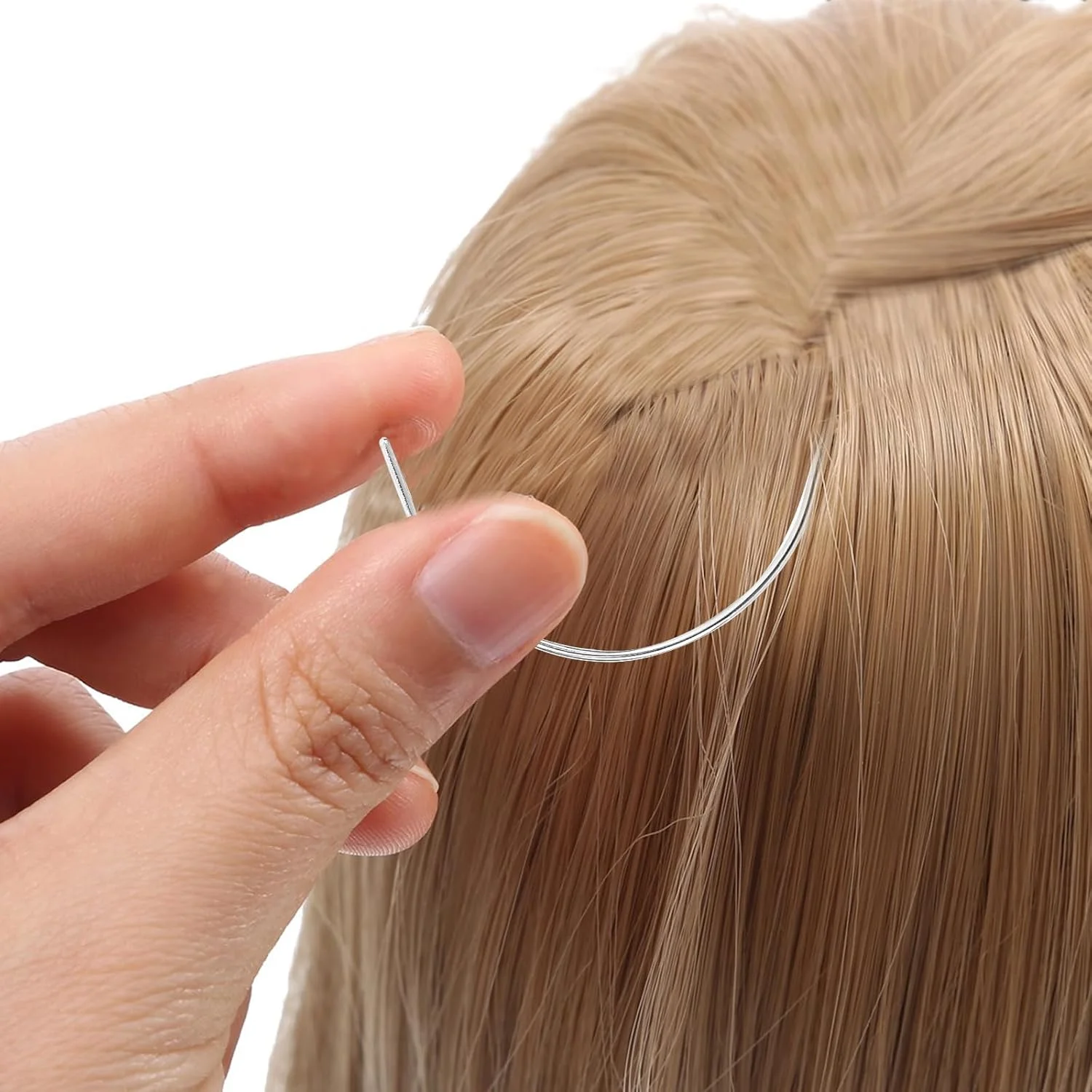 ست سوزن و نخ مو، مناسب برای دوخت مو، ست 12 عددی ابزار اکستنشن مو، سوزن خمیده، نخ بافت برای ساخت کلاه گیس، سوزن و نخ برای دوخت دستی اکستنشن مو ست سوزن و نخ مو، مناسب برای دوخت مو، ست 12 عددی ابزار اکستنشن مو، سوزن خمیده، نخ بافت برای ساخت کلاه گیس، سوزن و نخ برای دوخت دستی اکستنشن مو