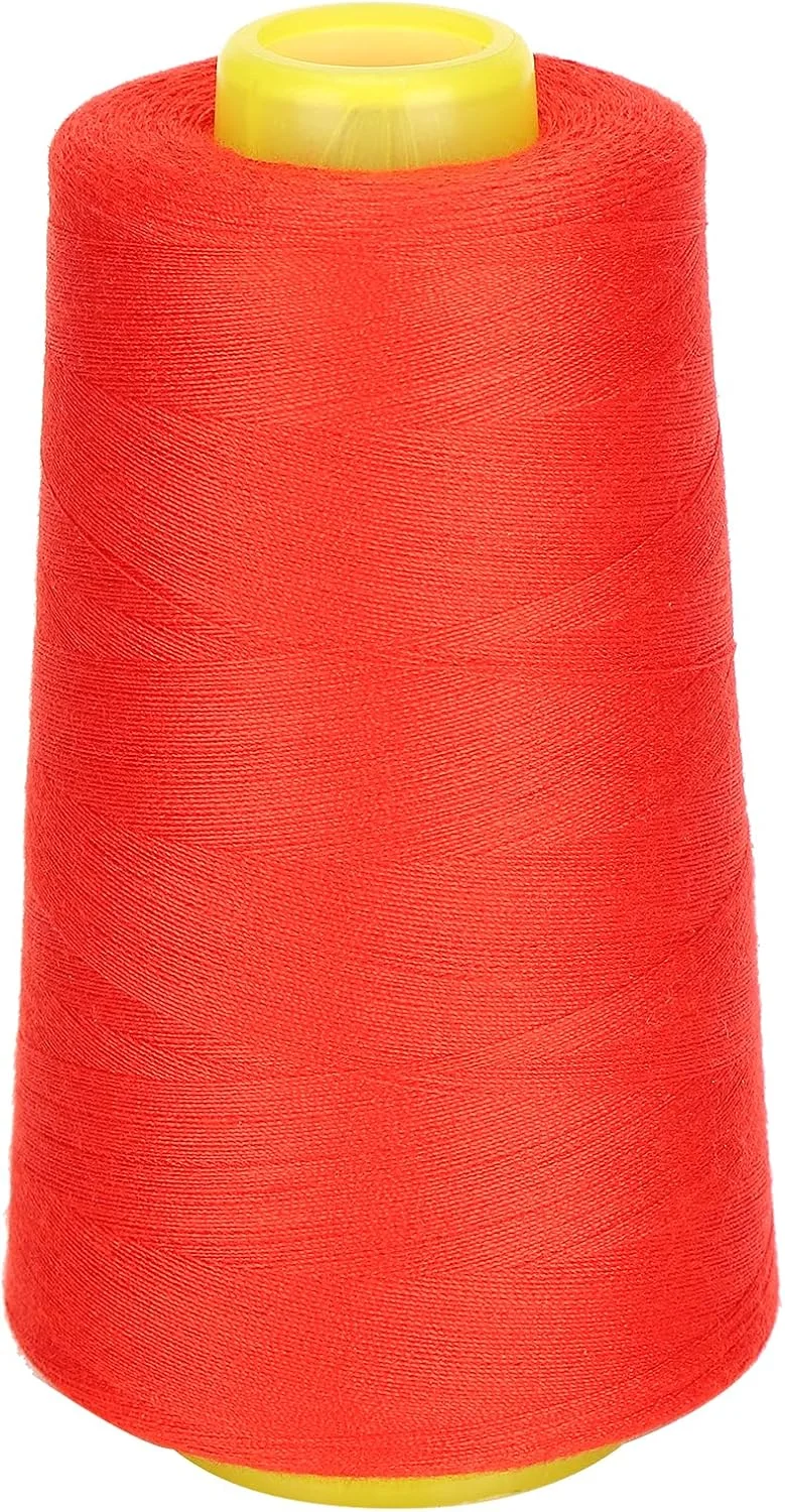 نخ خیاطی پلی استر 3000 یاردی NDNCZDHC، نخ قرقره برای خیاطی همه منظوره، نخ بخیه دستی بزرگ برای سوزن دوزی (پلی استر)