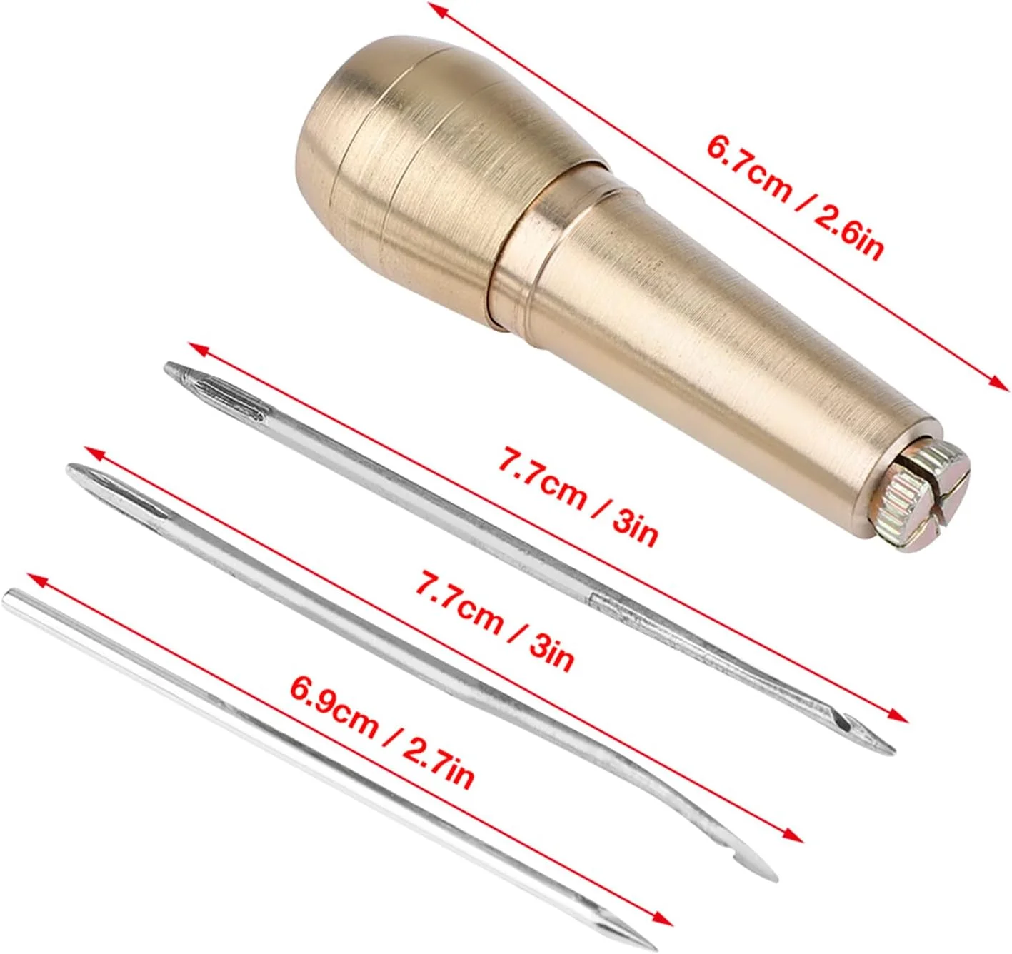 ابزار خیاطی درفش سوزن سوراخ خمیده، درفش خیاطی، دوخت سریع مسی، برای تعمیر چرم کیف و کفش ابزار خیاطی درفش سوزن سوراخ خمیده، درفش خیاطی، دوخت سریع مسی، برای تعمیر چرم کیف و کفش