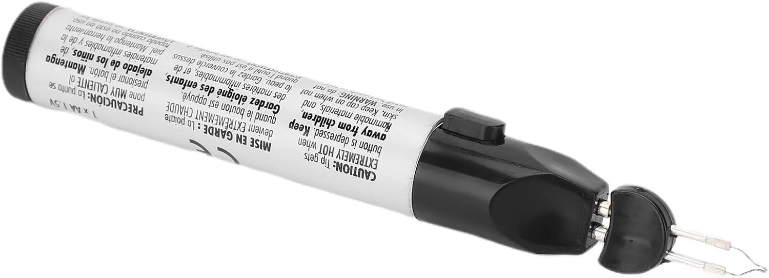 قلم حکاکی موم دندانپزشکی NEDOUK، قلم سوزاندن نخ، زاپِر نخ، زاپِر سیم خیاطی، ابزار سوزاندن قابل حمل دستی برای پیرایش و ذوب نخ قلم حکاکی موم دندانپزشکی NEDOUK، قلم سوزاندن نخ، زاپِر نخ، زاپِر سیم خیاطی، ابزار سوزاندن قابل حمل دستی برای پیرایش و ذوب نخ