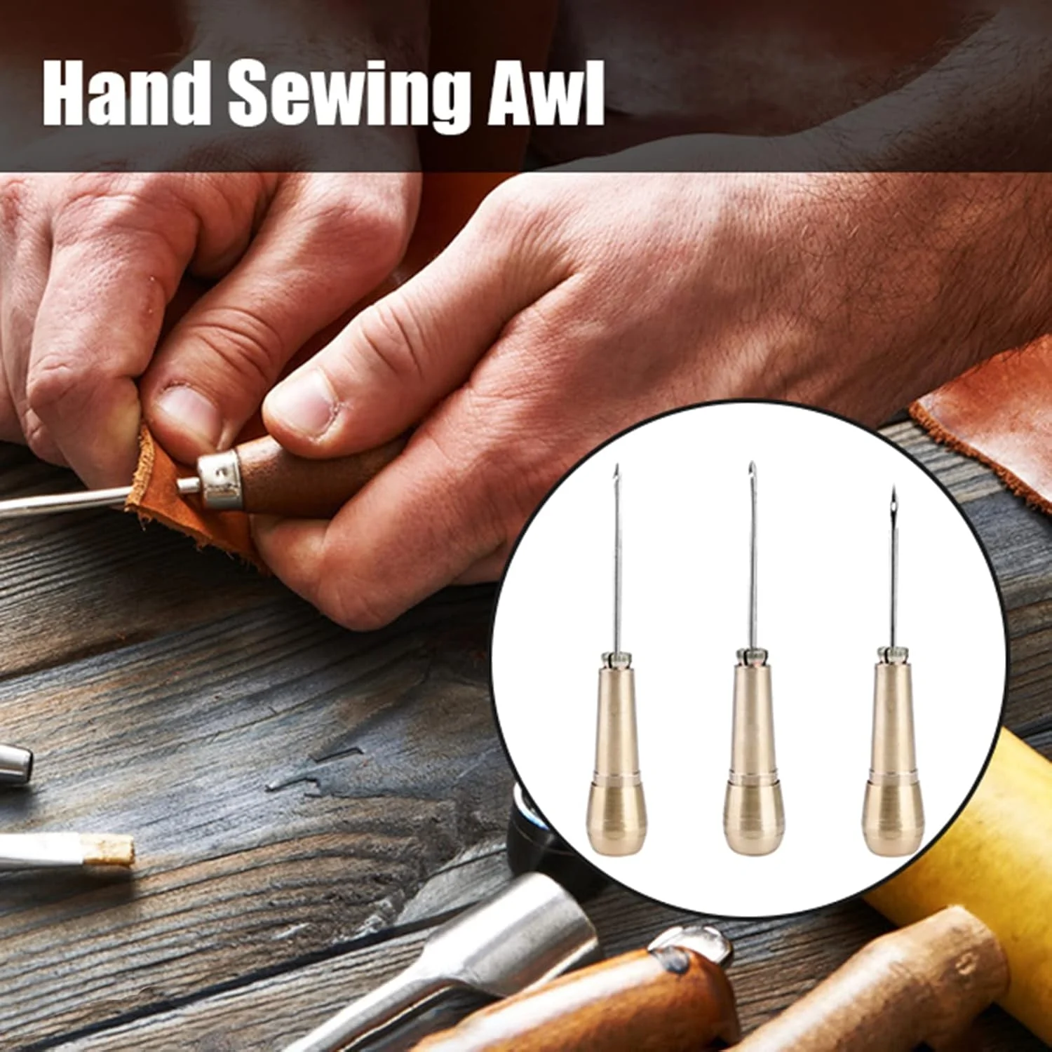 ابزار خیاطی درفش سوزن سوراخ خمیده، درفش خیاطی، دوخت سریع مسی، برای تعمیر چرم کیف و کفش ابزار خیاطی درفش سوزن سوراخ خمیده، درفش خیاطی، دوخت سریع مسی، برای تعمیر چرم کیف و کفش