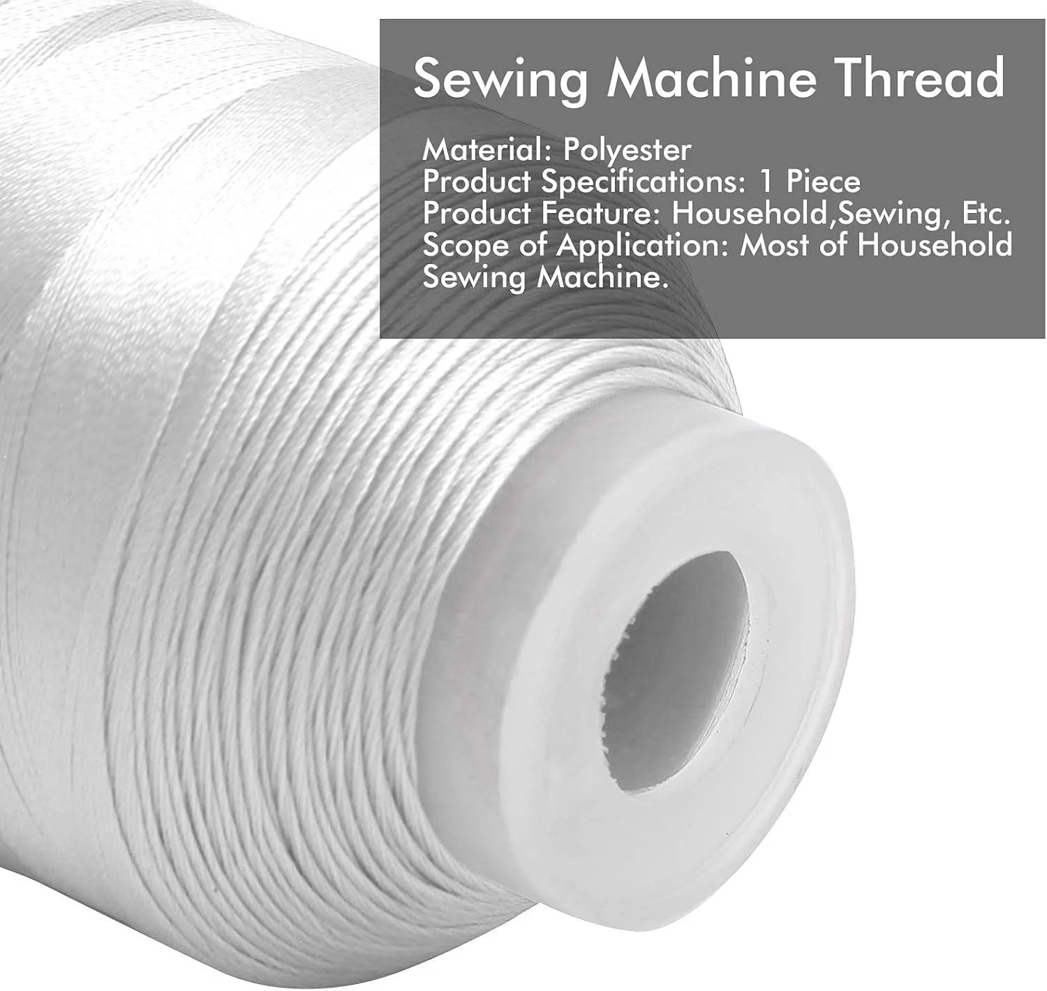 نخ چرخ خیاطی NDNCZDHC، قرقره نخ پلی استر برای خیاطی، قرقره گلدوزی برای کاردستی خانگی، نخ گلدوزی (پلی استر) نخ چرخ خیاطی NDNCZDHC، قرقره نخ پلی استر برای خیاطی، قرقره گلدوزی برای کاردستی خانگی، نخ گلدوزی (پلی استر)