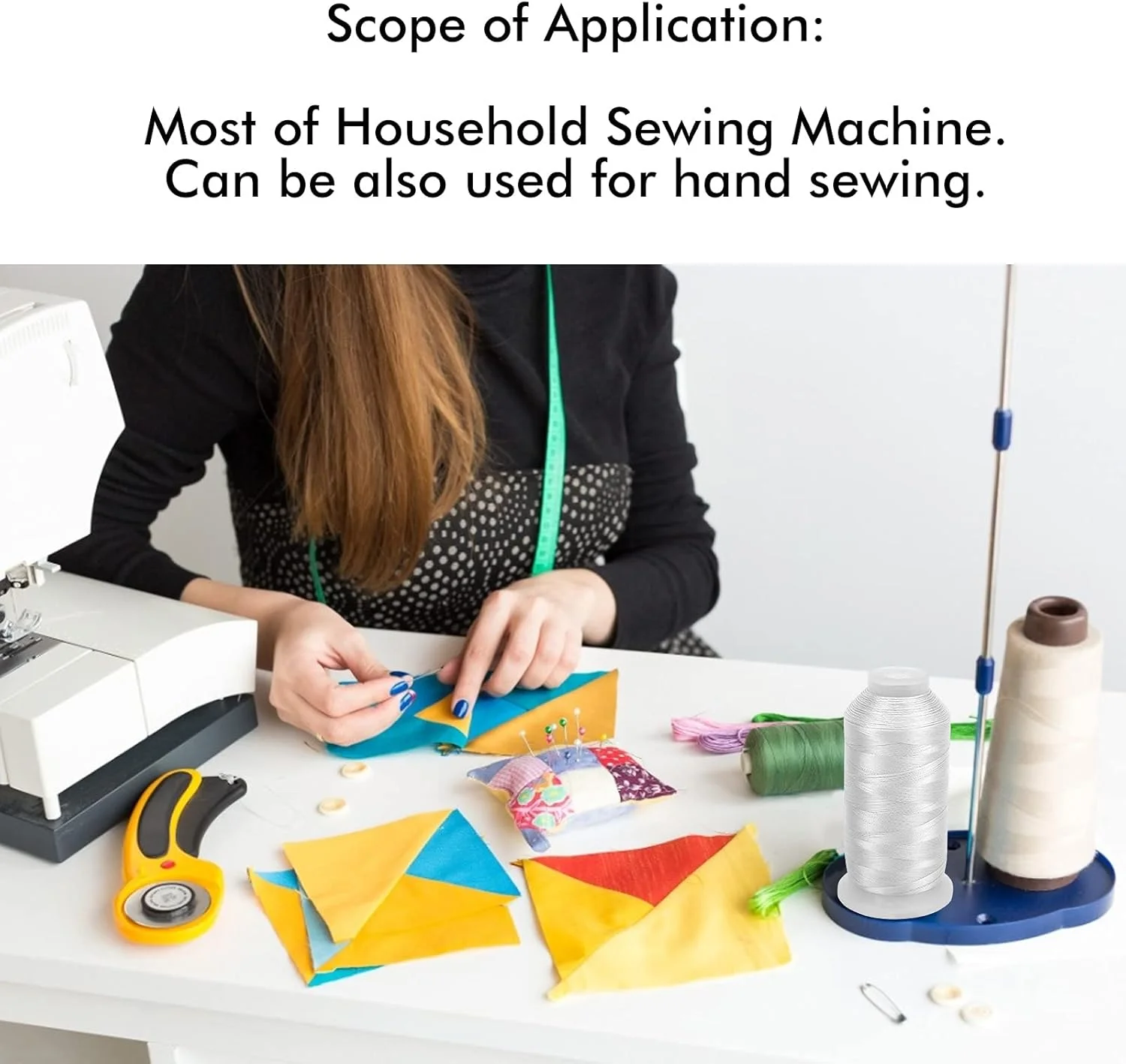 نخ چرخ خیاطی NDNCZDHC، قرقره نخ پلی استر برای خیاطی، قرقره گلدوزی برای کاردستی خانگی، نخ گلدوزی (پلی استر) نخ چرخ خیاطی NDNCZDHC، قرقره نخ پلی استر برای خیاطی، قرقره گلدوزی برای کاردستی خانگی، نخ گلدوزی (پلی استر)