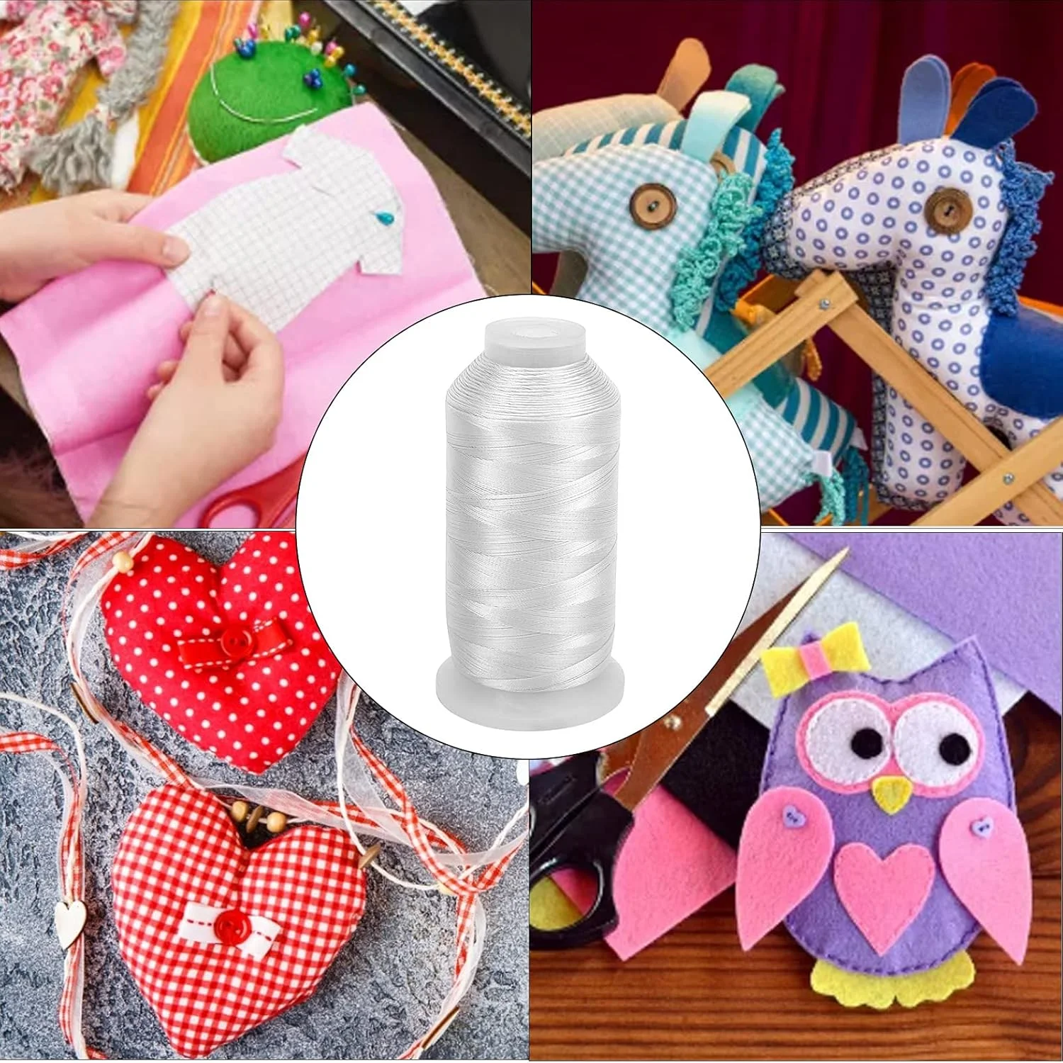 نخ چرخ خیاطی NDNCZDHC، قرقره نخ پلی استر برای خیاطی، قرقره گلدوزی برای کاردستی خانگی، نخ گلدوزی (پلی استر) نخ چرخ خیاطی NDNCZDHC، قرقره نخ پلی استر برای خیاطی، قرقره گلدوزی برای کاردستی خانگی، نخ گلدوزی (پلی استر)