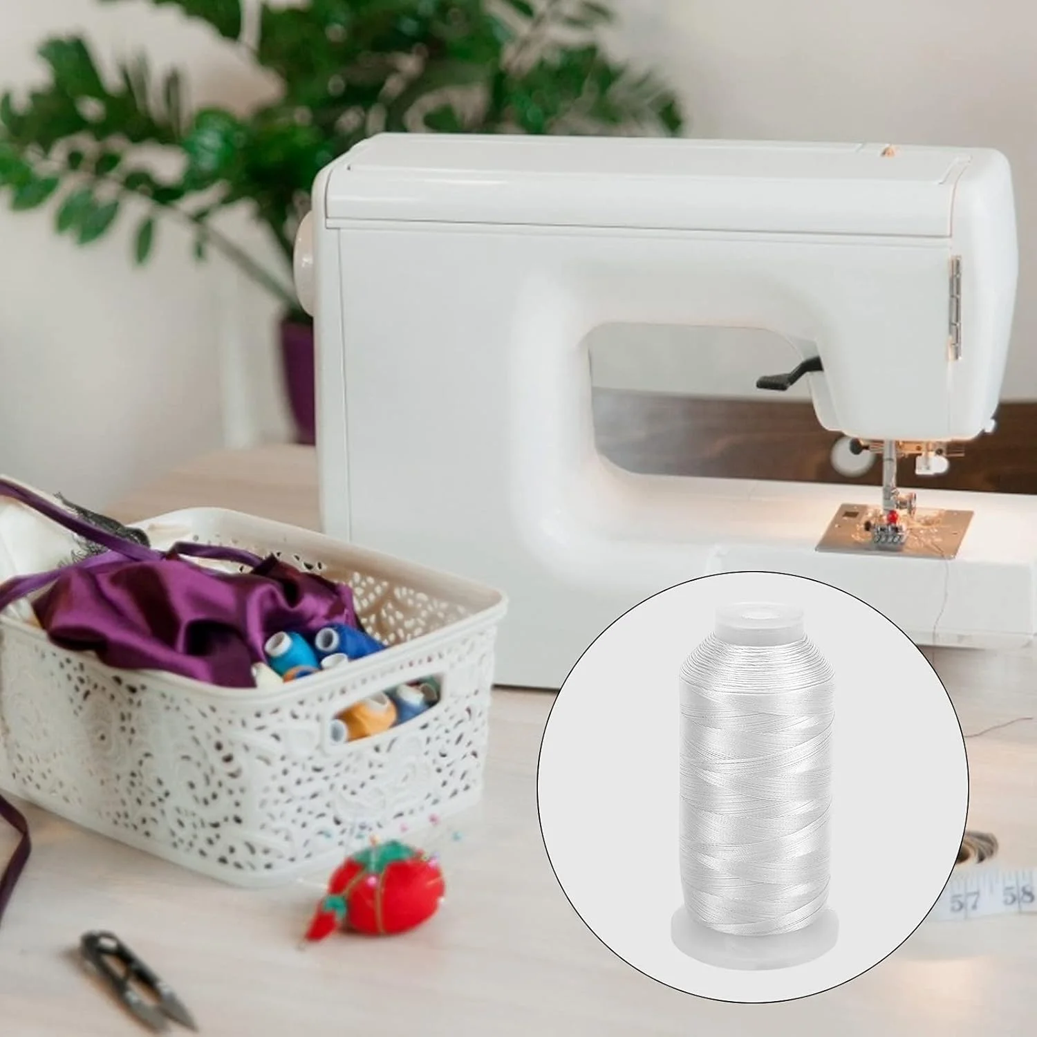 نخ چرخ خیاطی NDNCZDHC، قرقره نخ پلی استر برای خیاطی، قرقره گلدوزی برای کاردستی خانگی، نخ گلدوزی (پلی استر) نخ چرخ خیاطی NDNCZDHC، قرقره نخ پلی استر برای خیاطی، قرقره گلدوزی برای کاردستی خانگی، نخ گلدوزی (پلی استر)