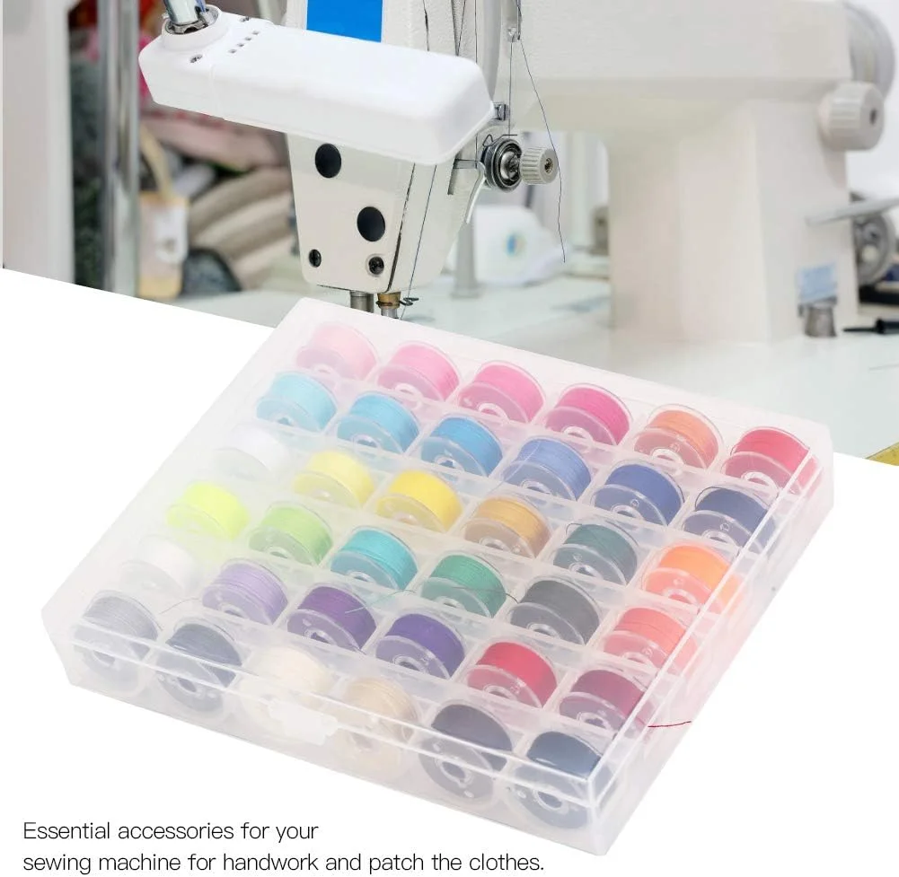 کیت نخ های خیاطی رنگارنگ NDNCZDHC، کیت قرقره نخ خیاطی برای کار دستی خانگی، گلدوزی، ماشین خیاطی، لوازم خیاطی (پلاستیکی) کیت نخ های خیاطی رنگارنگ NDNCZDHC، کیت قرقره نخ خیاطی برای کار دستی خانگی، گلدوزی، ماشین خیاطی، لوازم خیاطی (پلاستیکی)