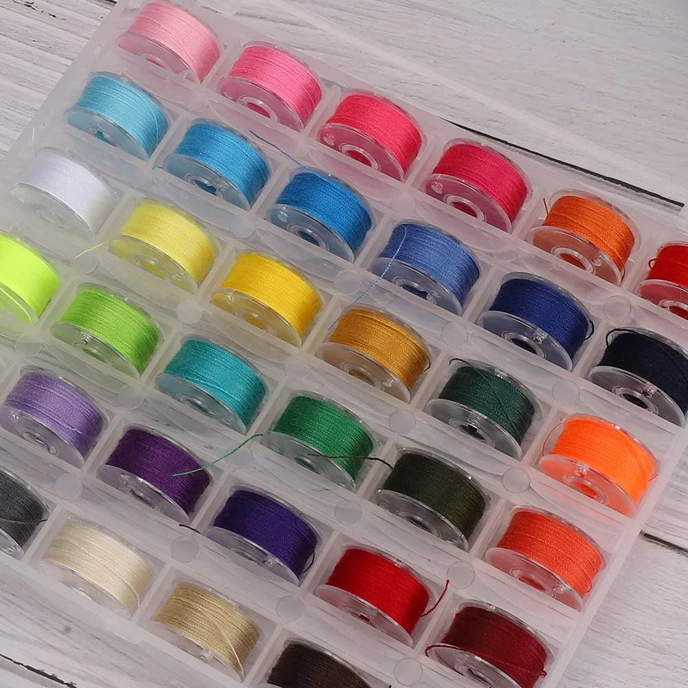 کیت نخ های خیاطی رنگارنگ NDNCZDHC، کیت قرقره نخ خیاطی برای کار دستی خانگی، گلدوزی، ماشین خیاطی، لوازم خیاطی (پلاستیکی) کیت نخ های خیاطی رنگارنگ NDNCZDHC، کیت قرقره نخ خیاطی برای کار دستی خانگی، گلدوزی، ماشین خیاطی، لوازم خیاطی (پلاستیکی)