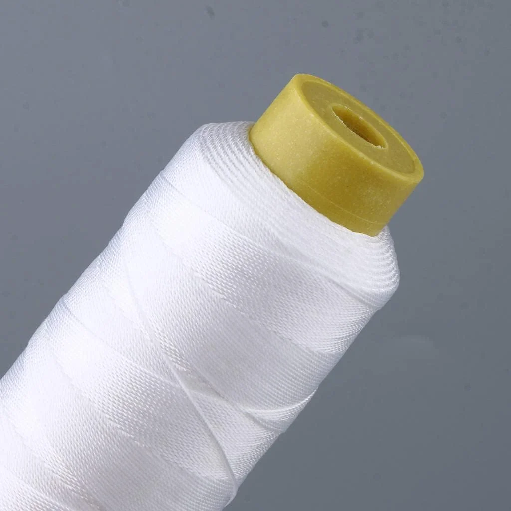 280 متر نخ دوخت نایلونی مبلمان 210D، قرقره 9 لایه DIY - سفید 280 متر نخ دوخت نایلونی مبلمان 210D، قرقره 9 لایه DIY - سفید