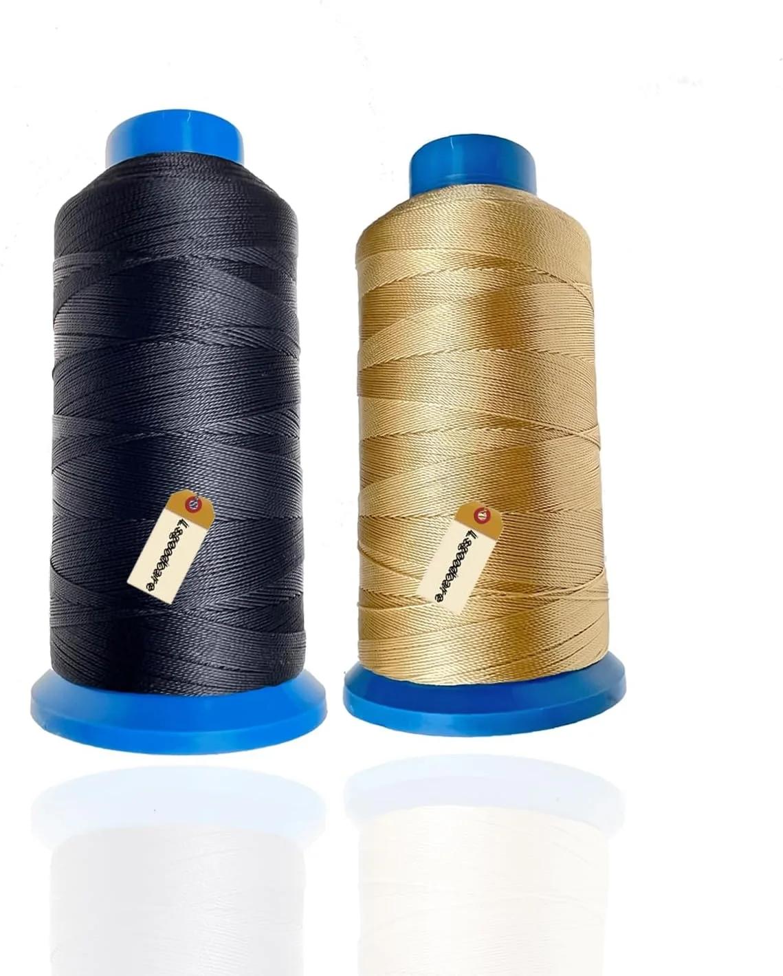 هسته‌های سیمی پلیاستیک Lsgoodcare 750 yard سایز 420D/3 قرمز و سی‌شیری