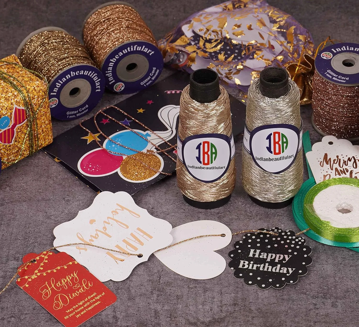 IBA Indianbeautifulart نخ ابریشمی متالیک گلدوزی نخ زری/دوری براق نخ درخشان برای سوزن دوزی گلدوزی دستی نخ 1 میلی متری برای صنایع دستی DIY بسته 1 عددی (طلایی) IBA Indianbeautifulart نخ ابریشمی متالیک گلدوزی نخ زری/دوری براق نخ درخشان برای سوزن دوزی گلدوزی دستی نخ 1 میلی متری برای صنایع دستی DIY بسته 1 عددی (طلایی)