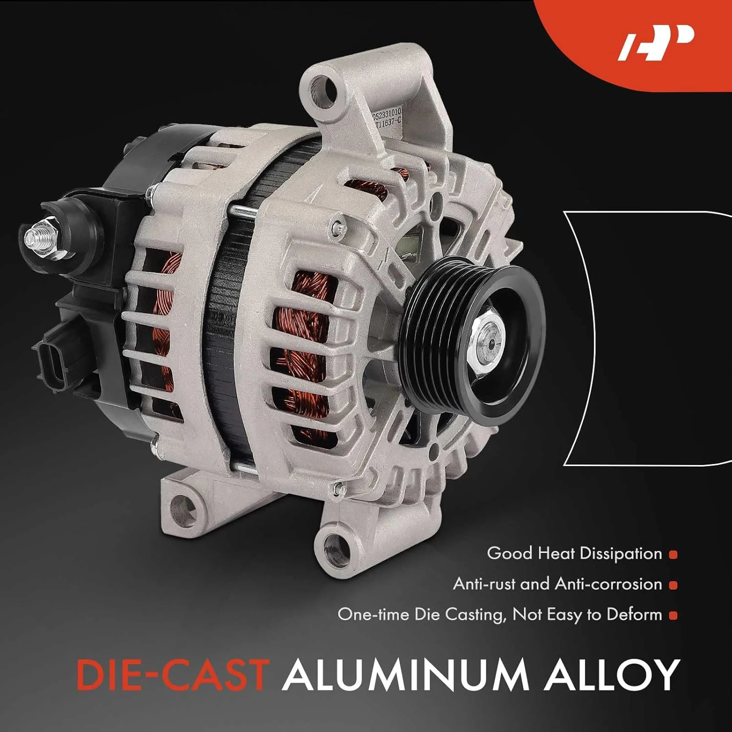 آلترناتور A-Premium جایگزین برای فورد F-250 سوپر دیوتی 2012-2016 F-350 سوپر دیوتی F-150، 6.2L آلترناتور A-Premium جایگزین برای فورد F-250 سوپر دیوتی 2012-2016 F-350 سوپر دیوتی F-150، 6.2L