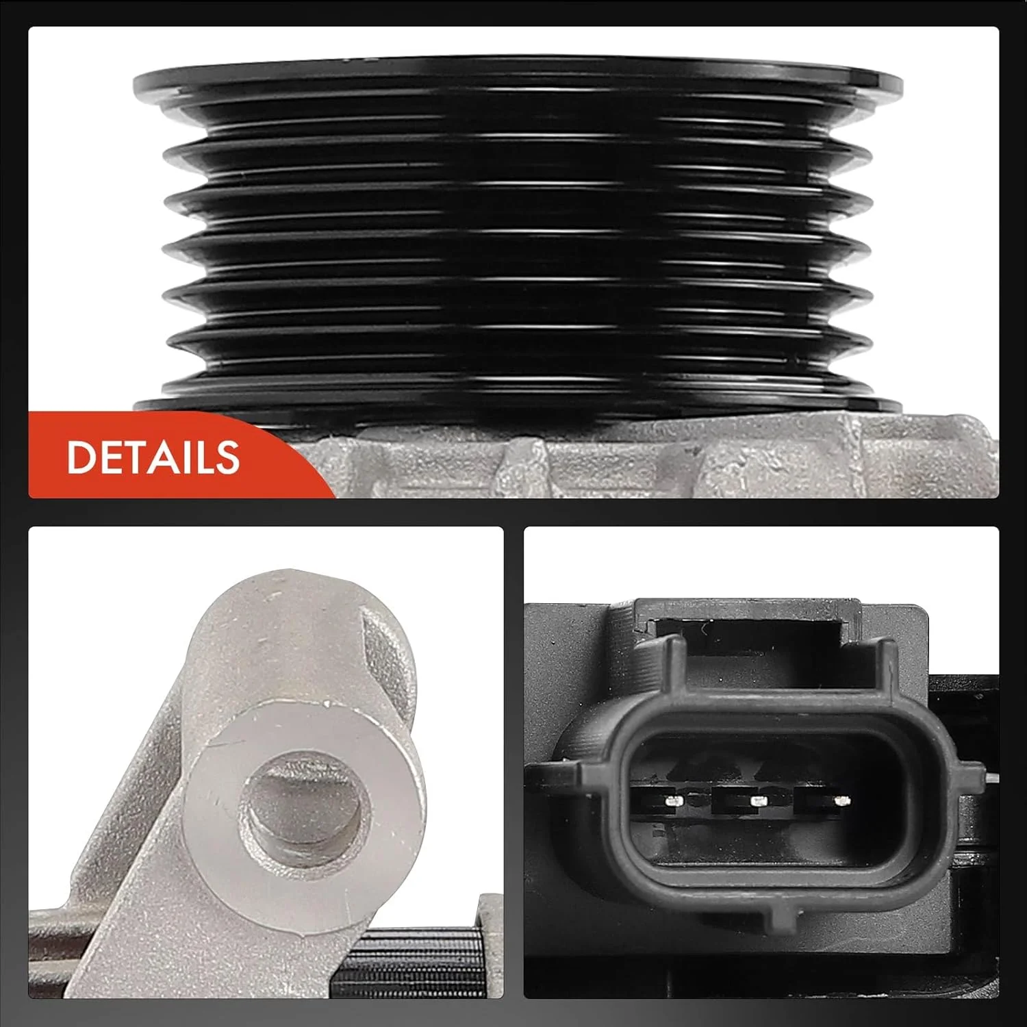 آلترناتور A-Premium جایگزین برای فورد F-250 سوپر دیوتی 2012-2016 F-350 سوپر دیوتی F-150، 6.2L آلترناتور A-Premium جایگزین برای فورد F-250 سوپر دیوتی 2012-2016 F-350 سوپر دیوتی F-150، 6.2L