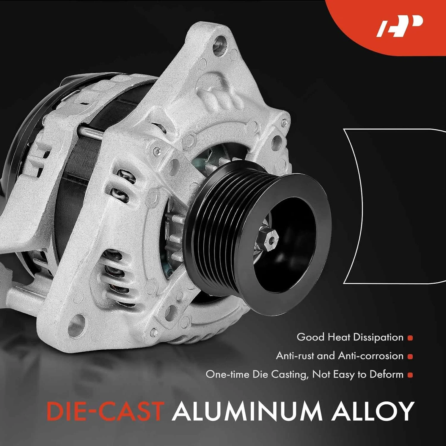 آلترناتور A-Premium جایگزین برای فورد F-250/F350/F-450/F-550 سوپر دیوتی 2011-2016، 6.7 لیتر، به جز دوگانه، سنگین وظیفه آلترناتور A-Premium جایگزین برای فورد F-250/F350/F-450/F-550 سوپر دیوتی 2011-2016، 6.7 لیتر، به جز دوگانه، سنگین وظیفه