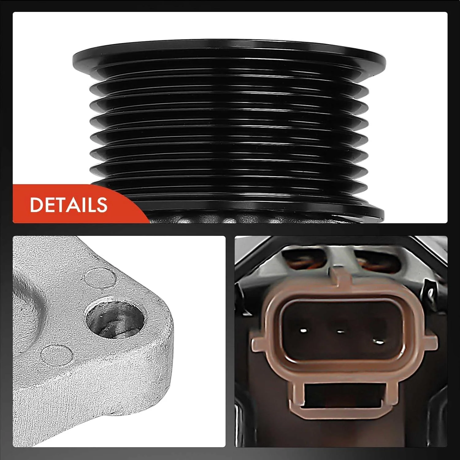 آلترناتور A-Premium جایگزین برای فورد F-250/F350/F-450/F-550 سوپر دیوتی 2011-2016، 6.7 لیتر، به جز دوگانه، سنگین وظیفه آلترناتور A-Premium جایگزین برای فورد F-250/F350/F-450/F-550 سوپر دیوتی 2011-2016، 6.7 لیتر، به جز دوگانه، سنگین وظیفه