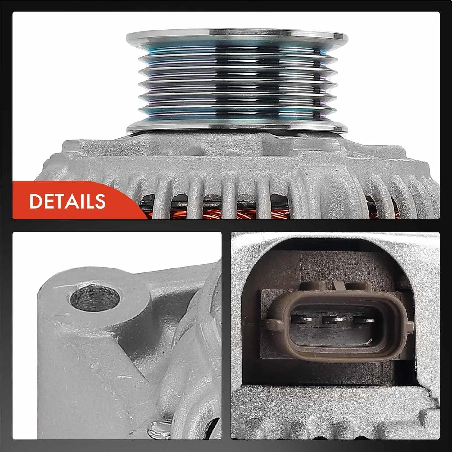 آلترناتور ممتاز جایگزین برای لکسوس GS300 1993-1997 SC300 تویوتا سوپرا، 3.0L آلترناتور ممتاز جایگزین برای لکسوس GS300 1993-1997 SC300 تویوتا سوپرا، 3.0L