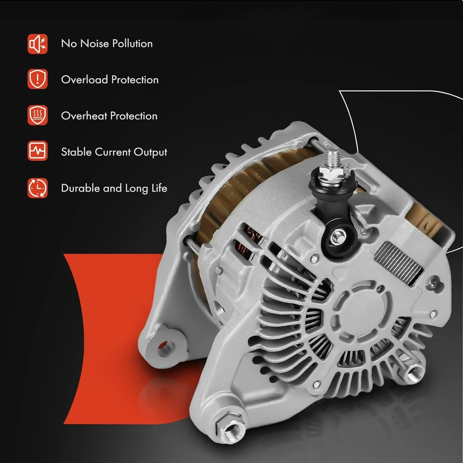 دینام A-Premium جایگزین برای مزدا 6 2014-2021، مزدا MX-5 Miata 3، مزدا CX-3، مزدا CX-5، تویوتا یاریس، 2.0L 2.5L دینام A-Premium جایگزین برای مزدا 6 2014-2021، مزدا MX-5 Miata 3، مزدا CX-3، مزدا CX-5، تویوتا یاریس، 2.0L 2.5L