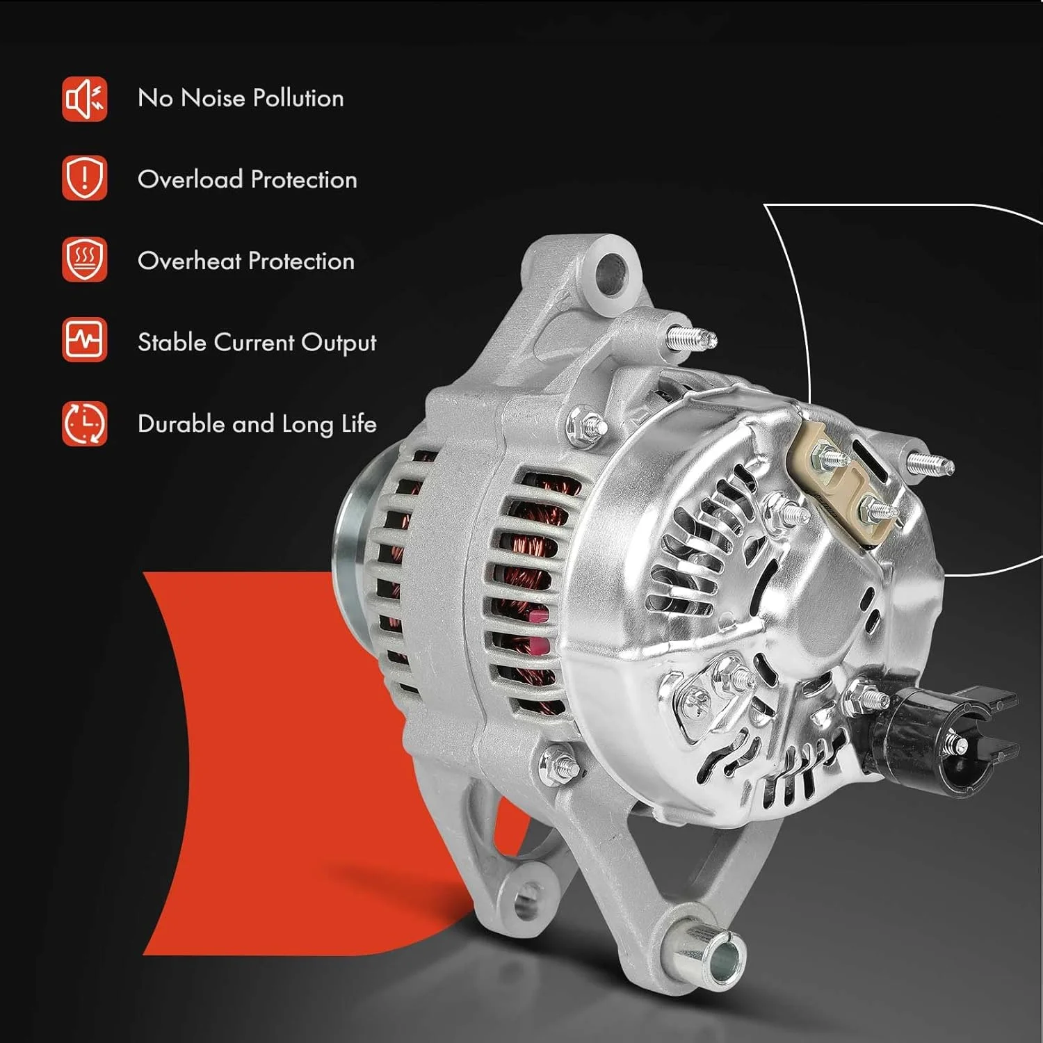 آلترناتور جایگزین A-Premium برای دوج B150 1990-1991 B250 B350 D150 D250 D350 Dakota Ramcharger W150 W250 W350، 3.9L 5.2L 5.9L آلترناتور جایگزین A-Premium برای دوج B150 1990-1991 B250 B350 D150 D250 D350 Dakota Ramcharger W150 W250 W350، 3.9L 5.2L 5.9L
