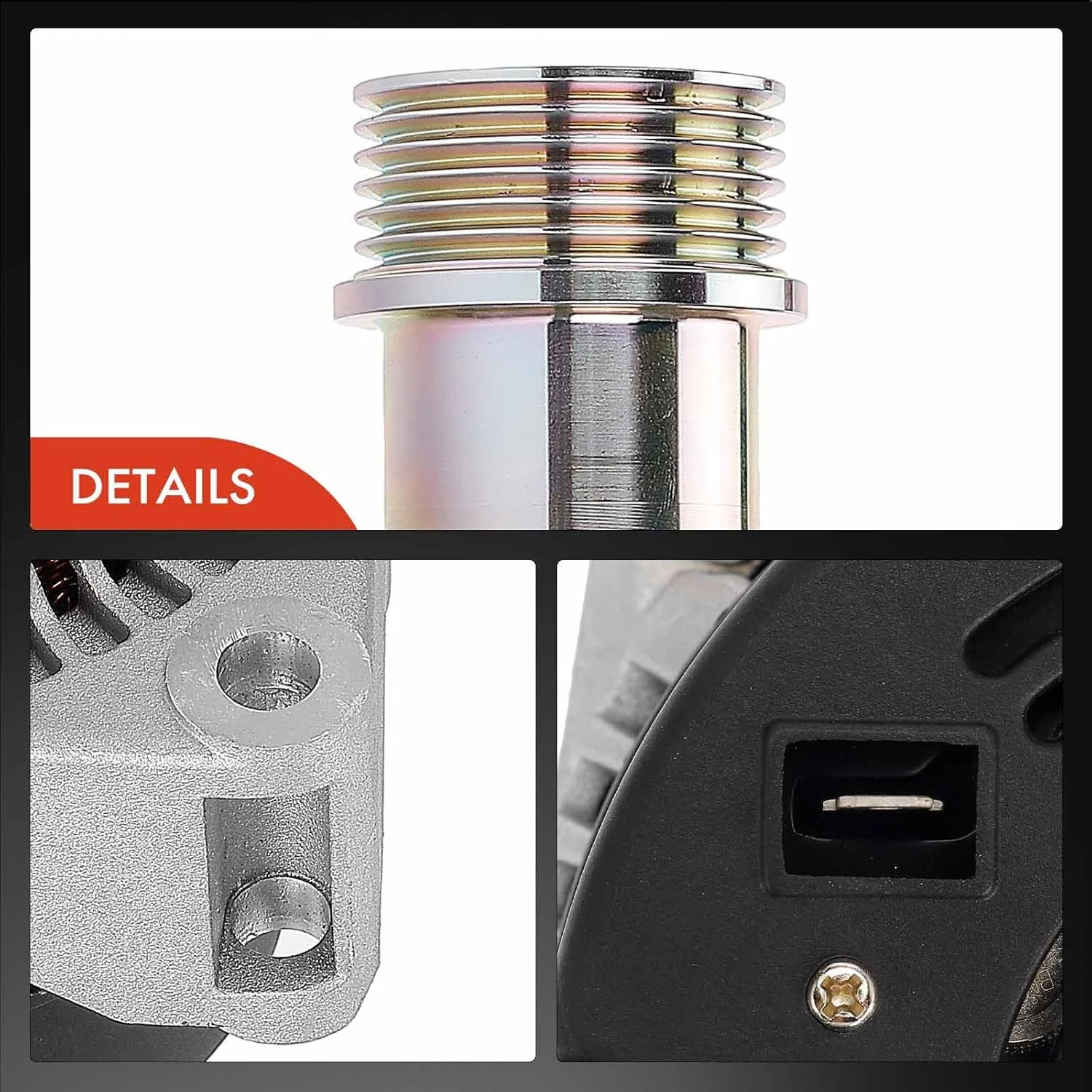 آلترناتور A-Premium سازگار با Saab 9-3 1999-2001 2.0L 2.3L، 9-3 2002-2003 2.0L، 900 1994-1997 2.3L 2.5L، 900 1998 2.0L 2.3L، 12 ولت 90 آمپر پولی 6 شیاره چرخش در جهت عقربه های ساعت، جایگزین# 4221826، 4734018 آلترناتور A-Premium سازگار با Saab 9-3 1999-2001 2.0L 2.3L، 9-3 2002-2003 2.0L، 900 1994-1997 2.3L 2.5L، 900 1998 2.0L 2.3L، 12 ولت 90 آمپر پولی 6 شیاره چرخش در جهت عقربه های ساعت، جایگزین# 4221826، 4734018