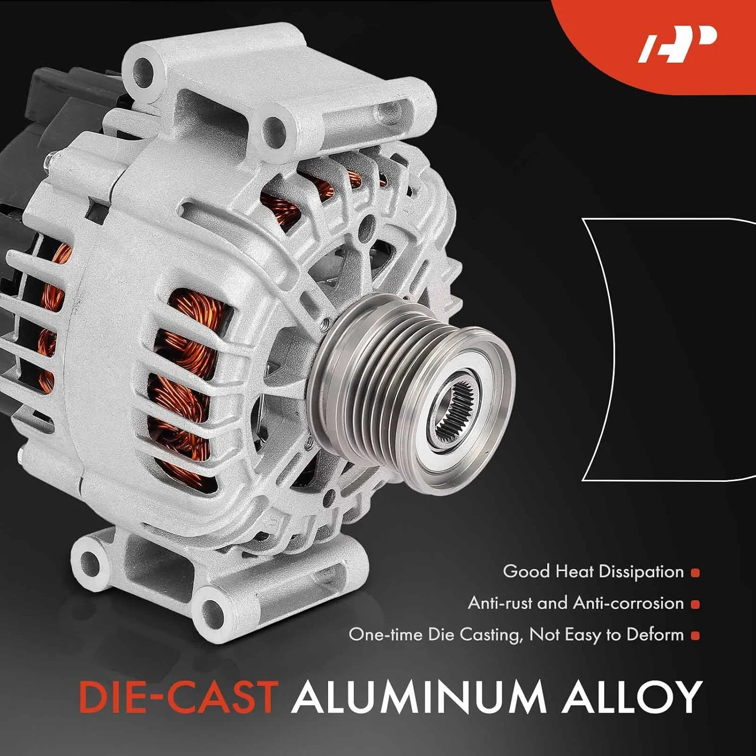 دینام A-Premium سازگار با مرسدس بنز سری W204 مدل C250 2012 موتور 1.8 لیتری، سری W204/W205 مدل C250 2013-2015 موتور 1.8 لیتری، 12 ولت 150 آمپر، پولی کلاچ 6 شیار، چرخش در جهت عقربه های ساعت، جایگزین# FG15T079 دینام A-Premium سازگار با مرسدس بنز سری W204 مدل C250 2012 موتور 1.8 لیتری، سری W204/W205 مدل C250 2013-2015 موتور 1.8 لیتری، 12 ولت 150 آمپر، پولی کلاچ 6 شیار، چرخش در جهت عقربه های ساعت، جایگزین# FG15T079