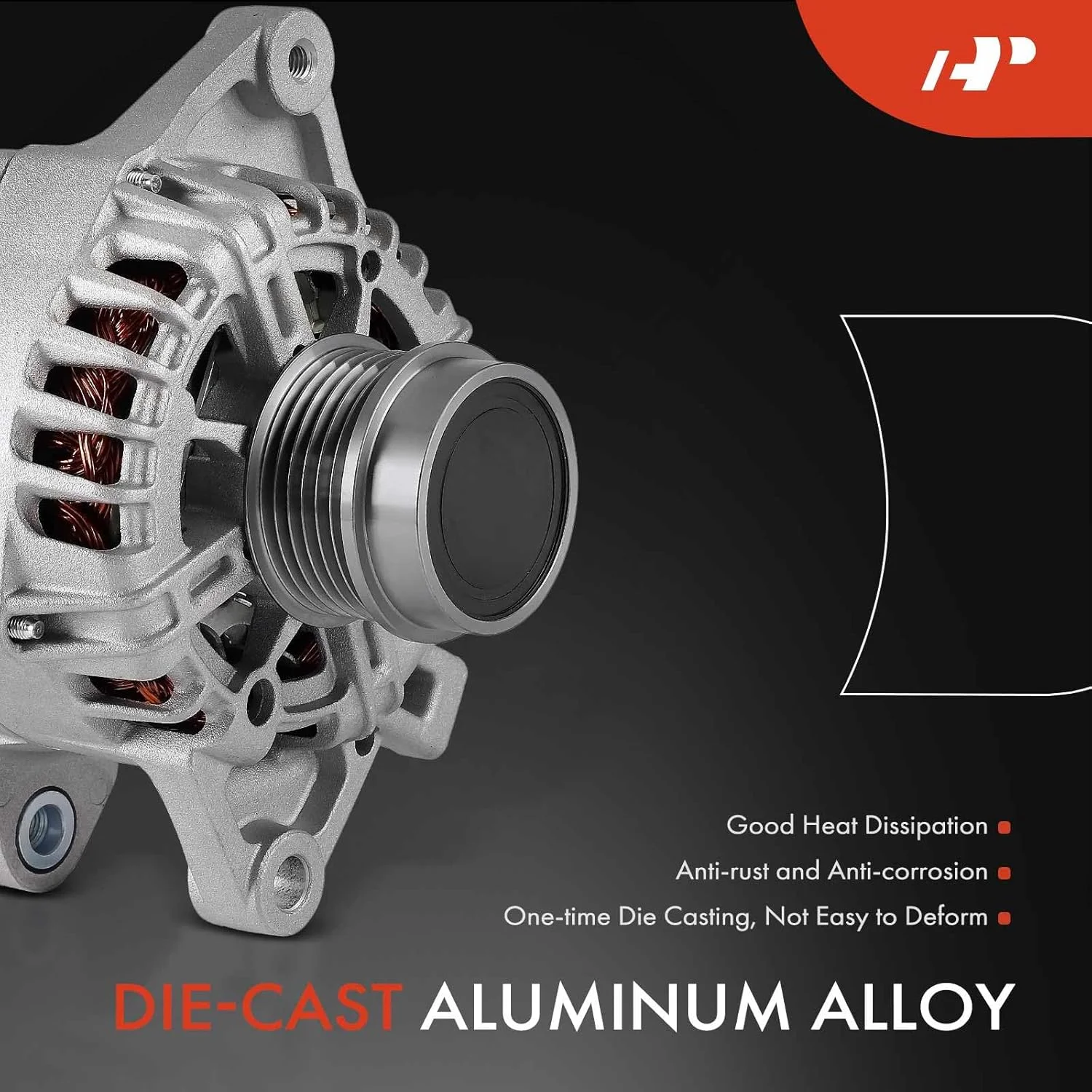 دینام جایگزین A-Premium برای تویوتا کرولا 2014-2019، 1.8 لیتری، 2ZR-FE Valeo 115 آمپر