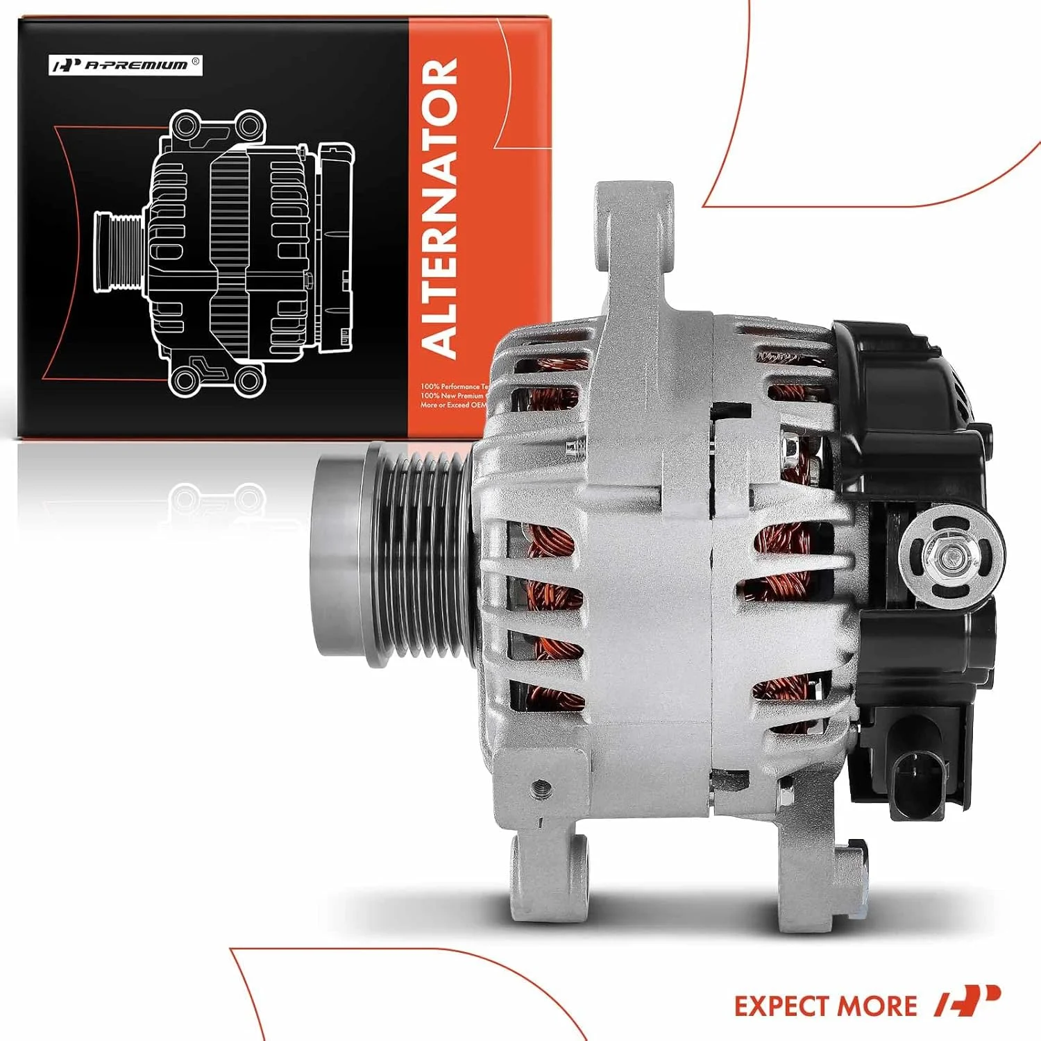 دینام جایگزین A-Premium برای تویوتا کرولا 2014-2019، 1.8 لیتری، 2ZR-FE Valeo 115 آمپر