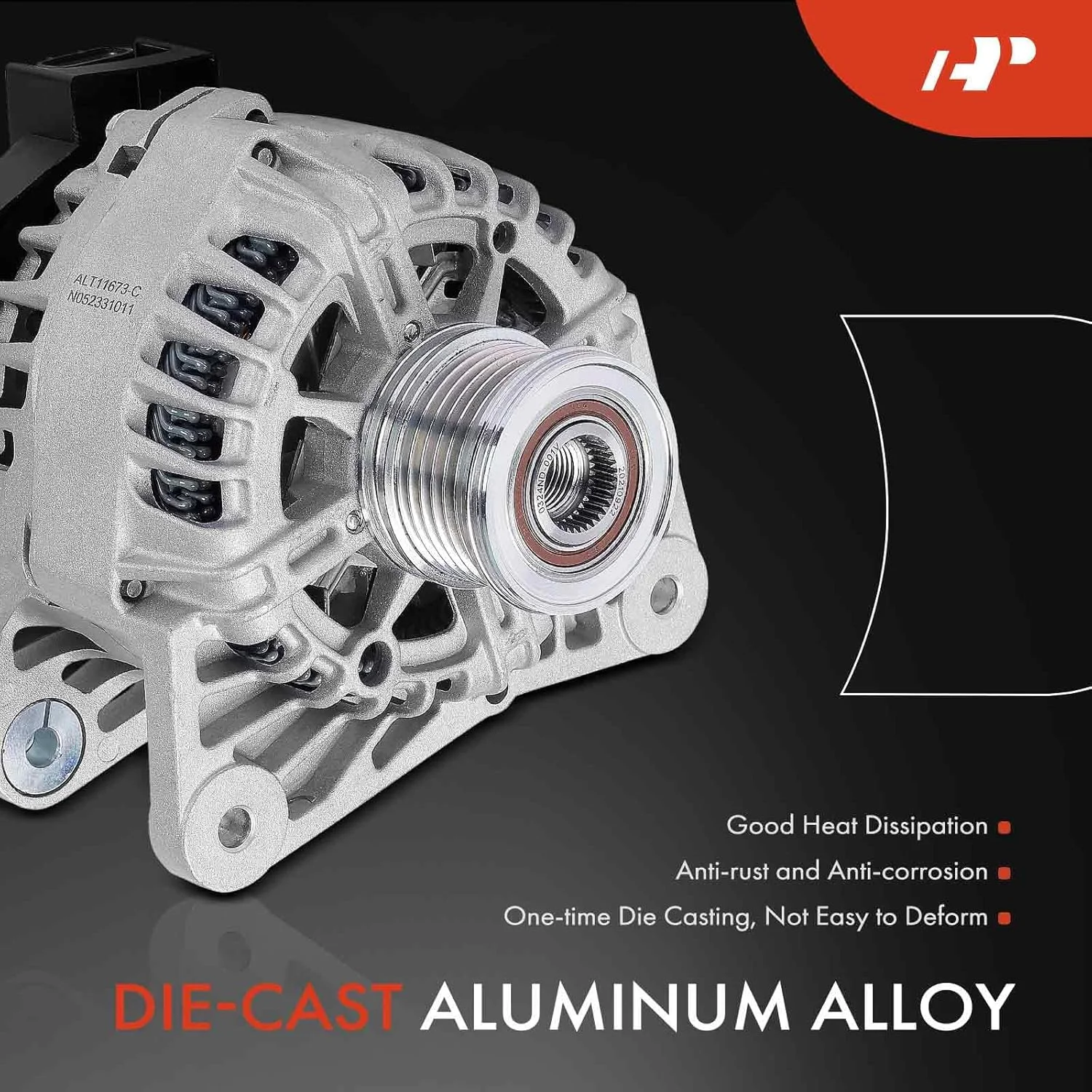 آلترناتور A-Premium جایگزین برای نیسان سنترا 2013-2019، 1.8 لیتری