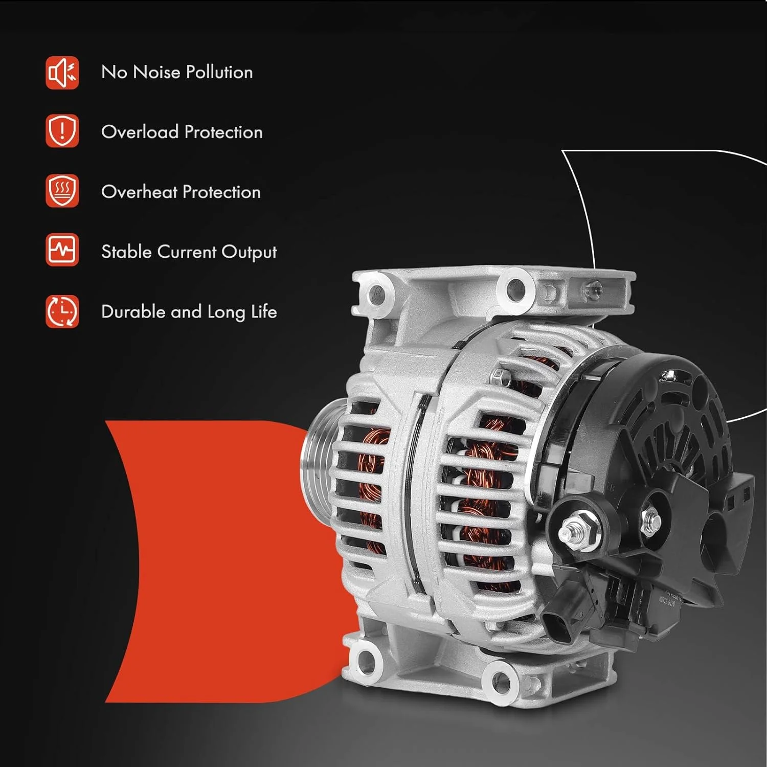 آلترناتور ممتاز جایگزین برای Saab 9-3 2003-2005، 2.0L، برای شاسی 51052864/56015089