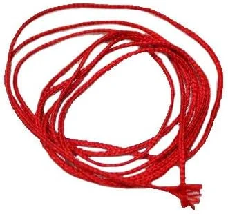نخ ابریشمی قرمز GD (1 میلی متر) - Kalwa RAKSHA Sutra - Nazar DHAGA، نخ، هدایای روز ولنتاین