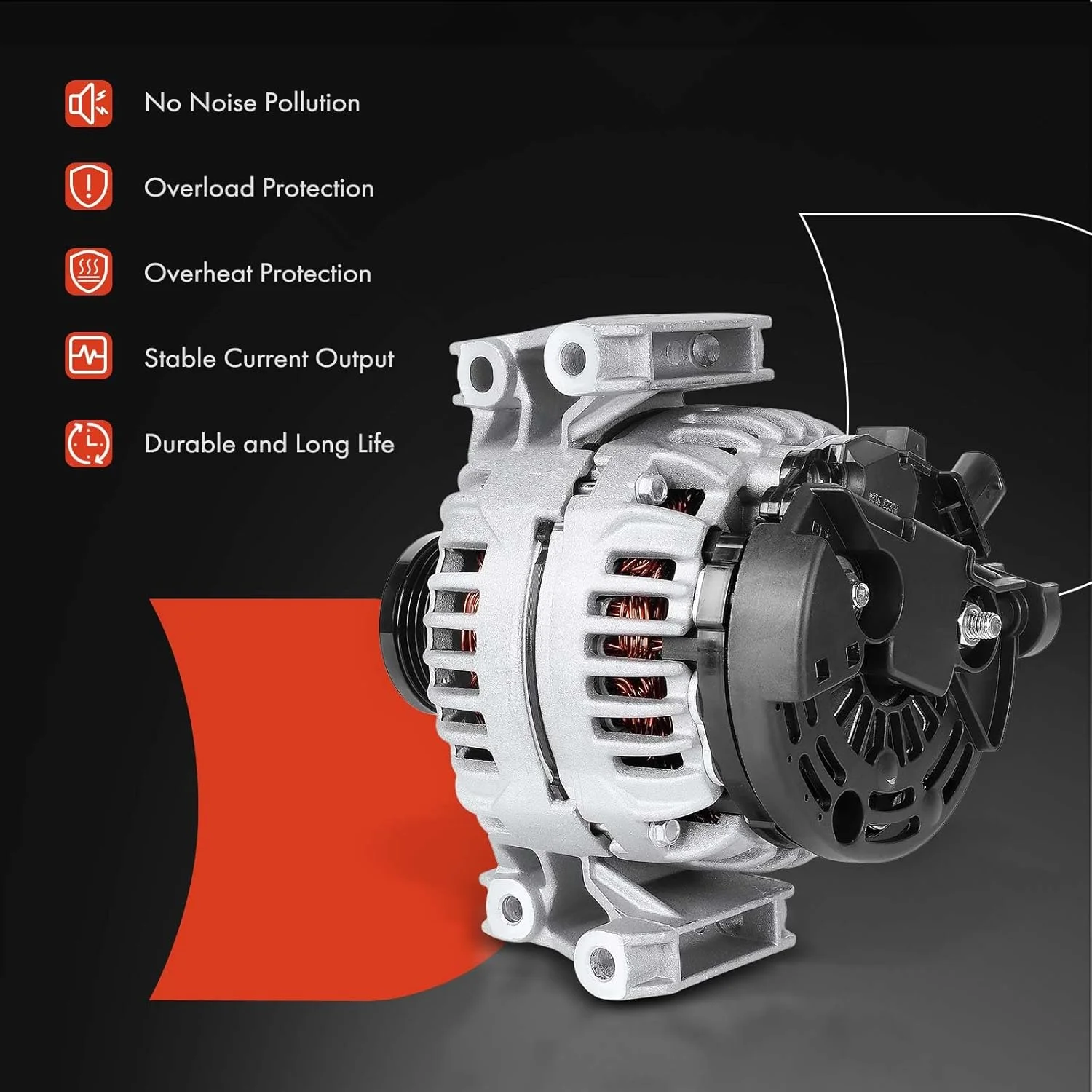 آلترناتور ممتاز جایگزین برای Saab 9-3 2006-2011 9-3X، 2.0L آلترناتور ممتاز جایگزین برای Saab 9-3 2006-2011 9-3X، 2.0L