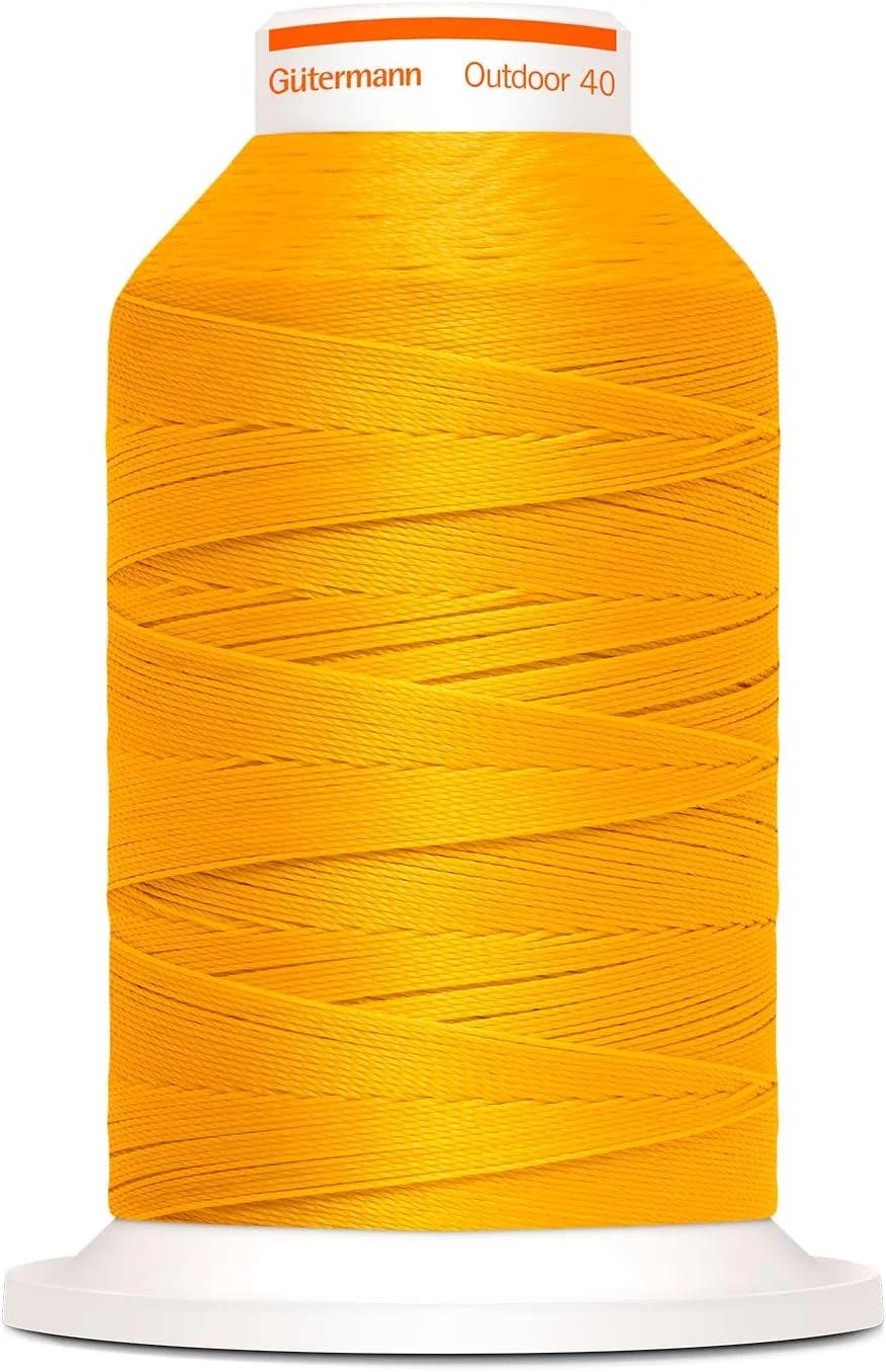 نخ خیاطی مخصوص فضای باز گوترمن Outdoor 40 - نخ خیاطی ویژه برای پارچه های بیرونی شماره 40 طول 400 متر - نخ خیاطی مقاوم در برابر اشعه ماوراء بنفش 798300 (اخرایی-1585)