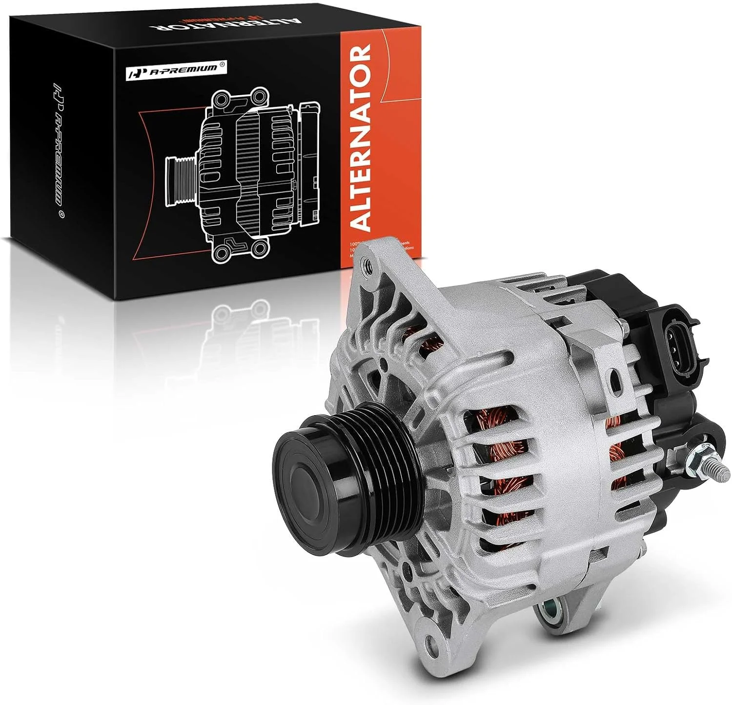 آلترناتور ممتاز جایگزین برای کیا ریو 2014-2017 فورته5 فورته کوپ هیوندای ولستر، 1.6 لیتری، ریو با ویژگی استارت/استاپ