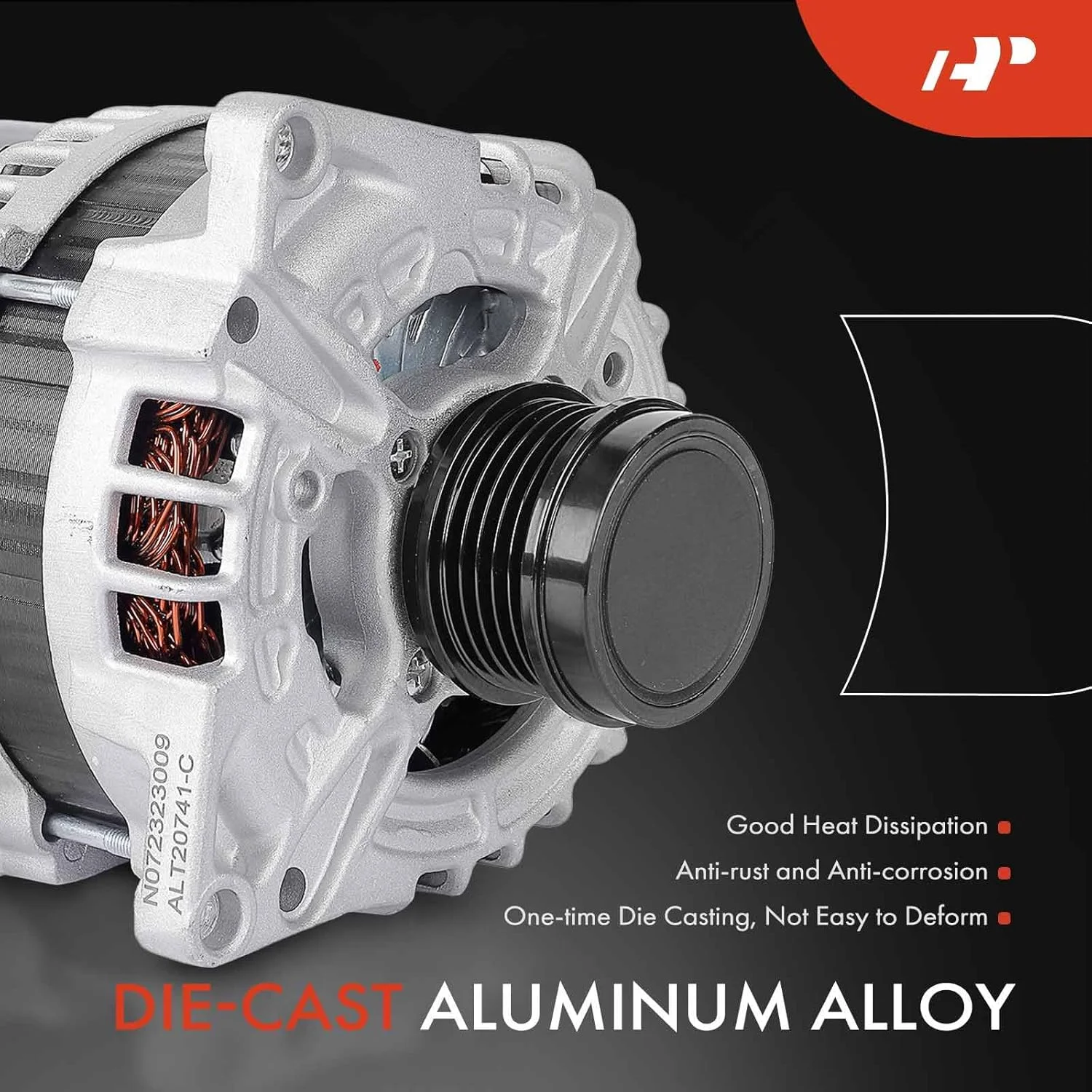 دینام A-Premium سازگار با مرسدس بنز CLA250 2014-2019، GLA250 2015-2020، 2.0L، 12 ولت 150 آمپر پولی کلاچ 5 شیار چرخش در جهت عقربه های ساعت، جایگزین# 0125711055، 0125711030 دینام A-Premium سازگار با مرسدس بنز CLA250 2014-2019، GLA250 2015-2020، 2.0L، 12 ولت 150 آمپر پولی کلاچ 5 شیار چرخش در جهت عقربه های ساعت، جایگزین# 0125711055، 0125711030