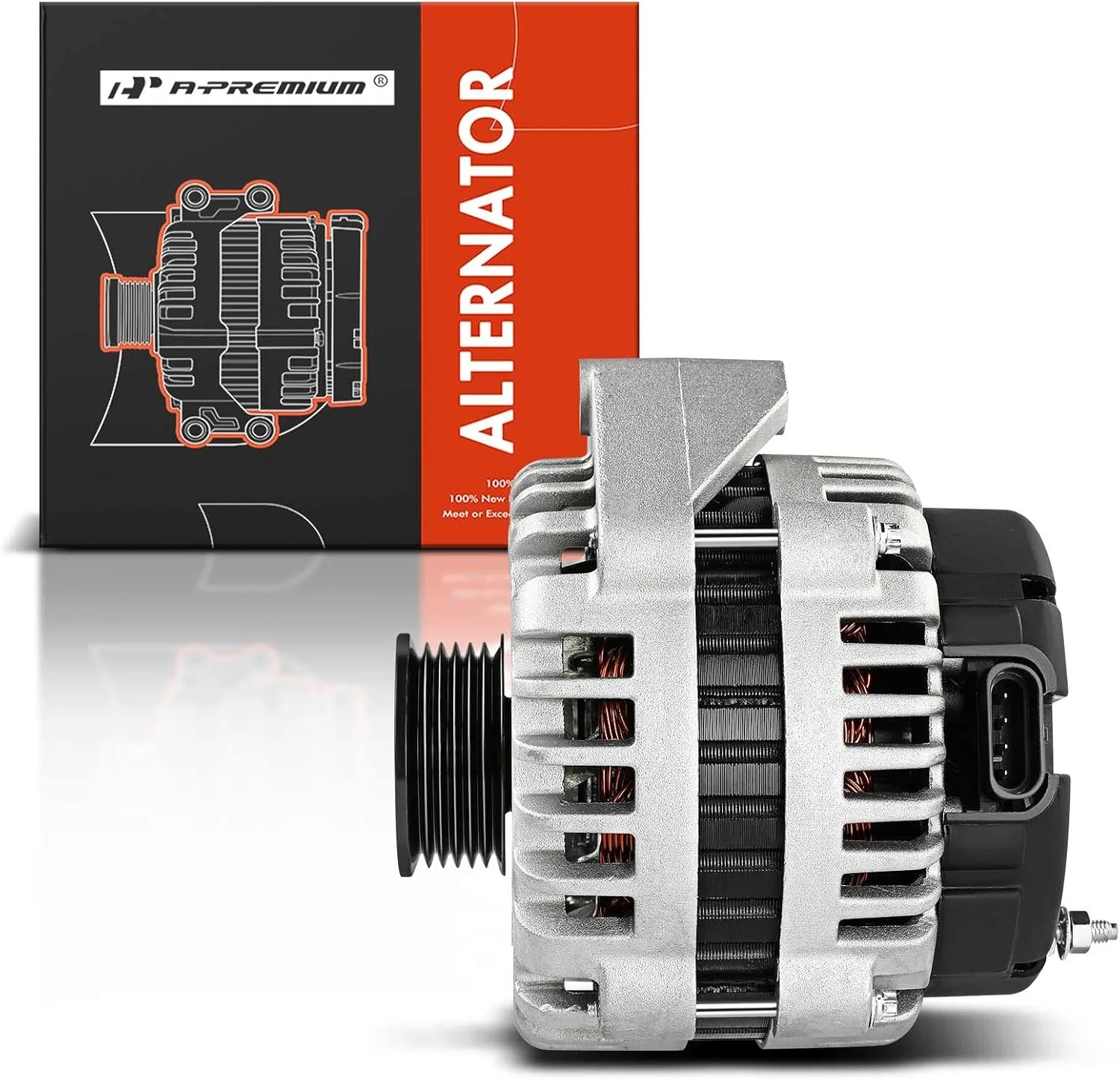 دینام A-Premium سازگار با فورد فیوژن 2006-2009 و لینکلن زفیر 2006 و مرکوری میلان 2006-2009، V6 3.0L، 12 ولت 150 آمپر، پولی 6 شیار، چرخش در جهت عقربه های ساعت، جایگزین شماره # 6E5T10300BA دینام A-Premium سازگار با فورد فیوژن 2006-2009 و لینکلن زفیر 2006 و مرکوری میلان 2006-2009، V6 3.0L، 12 ولت 150 آمپر، پولی 6 شیار، چرخش در جهت عقربه های ساعت، جایگزین شماره # 6E5T10300BA