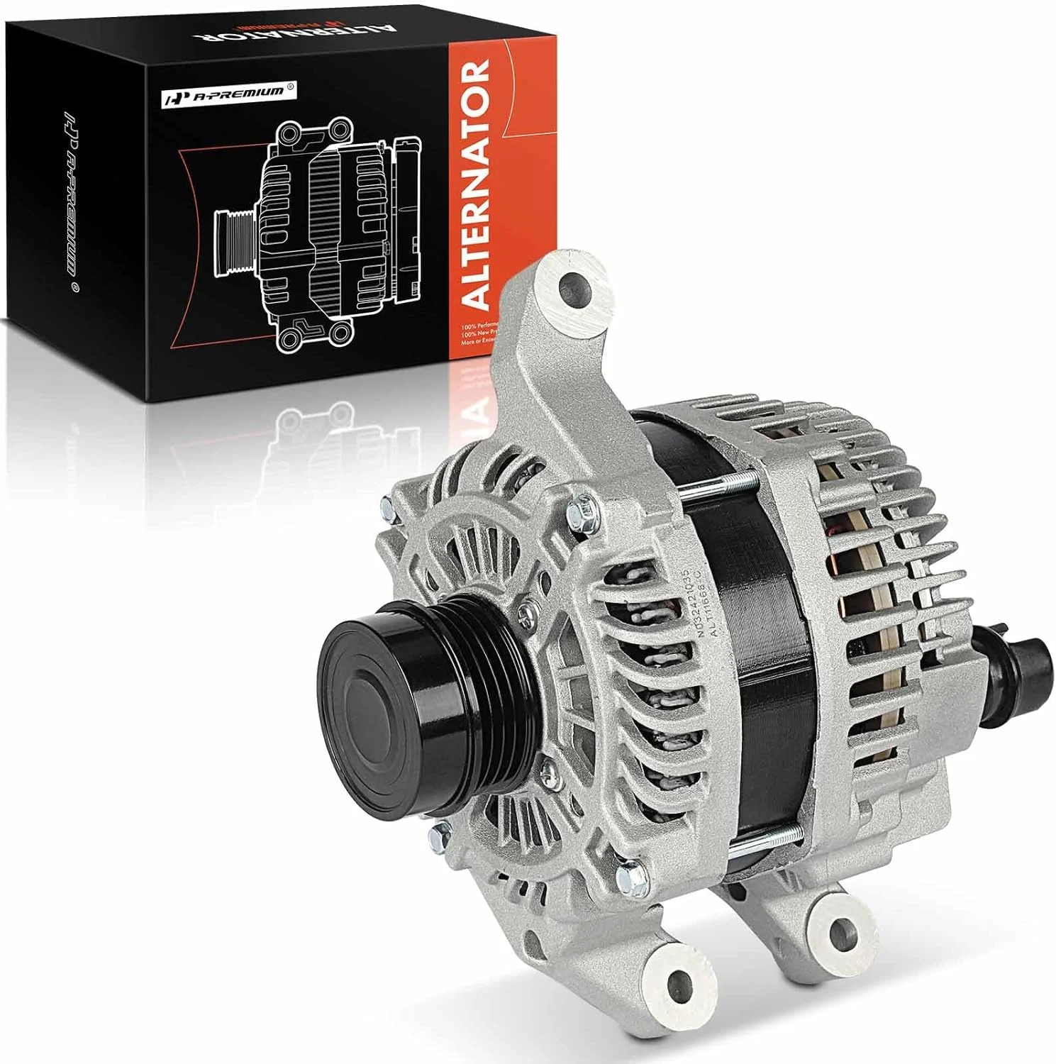 دینام جایگزین A-Premium برای فورد فیوژن 2013-2020، 2.0L 2.3L، 150 آمپر/12 ولت، CW، پولی کلاچ 4 شیار